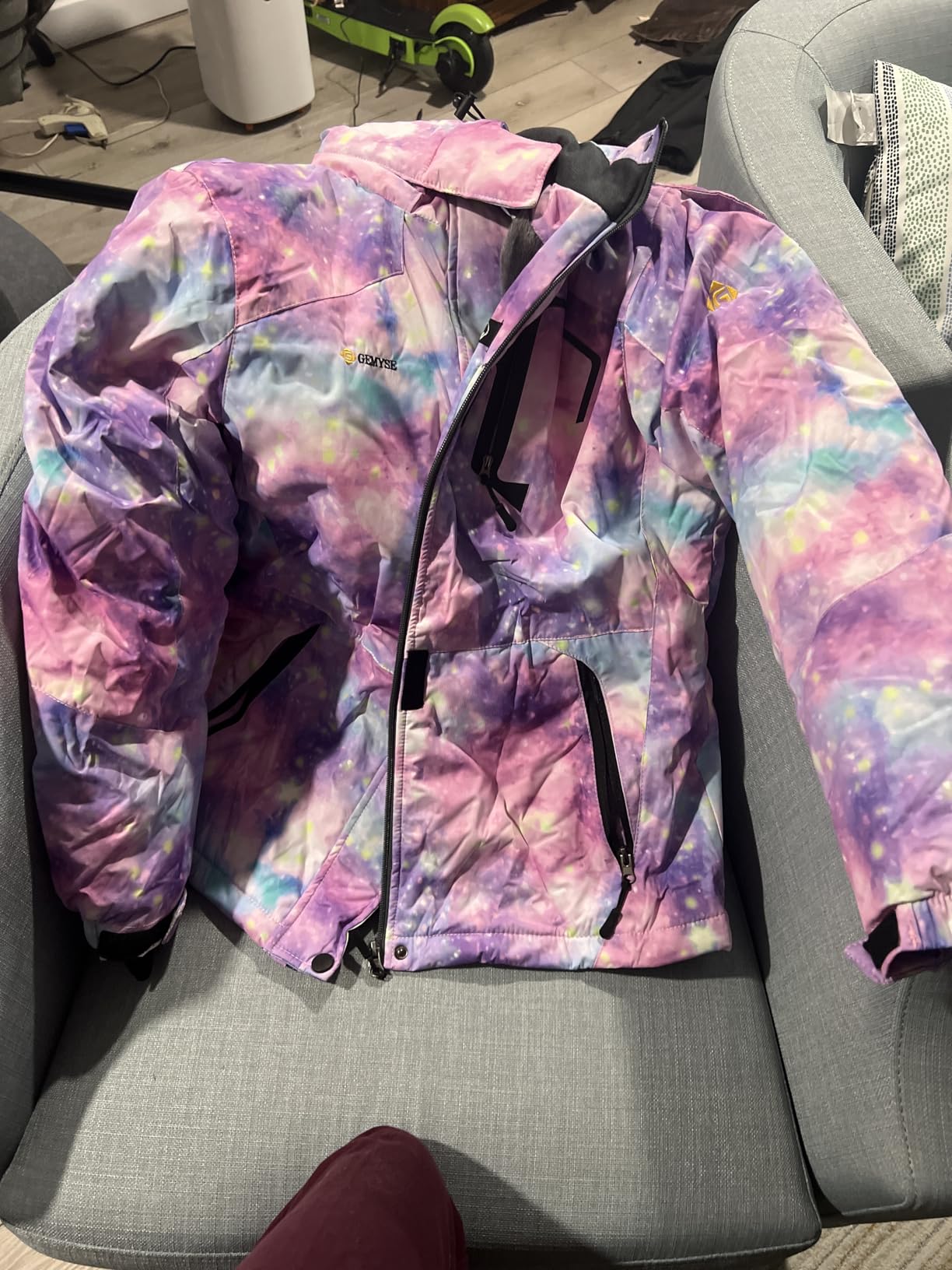 Women's Ski Snow Jacket Warm Winter Waterproof Coat Snowboard Rain Jacket Hooded Windproof Windbreaker customer photo 2