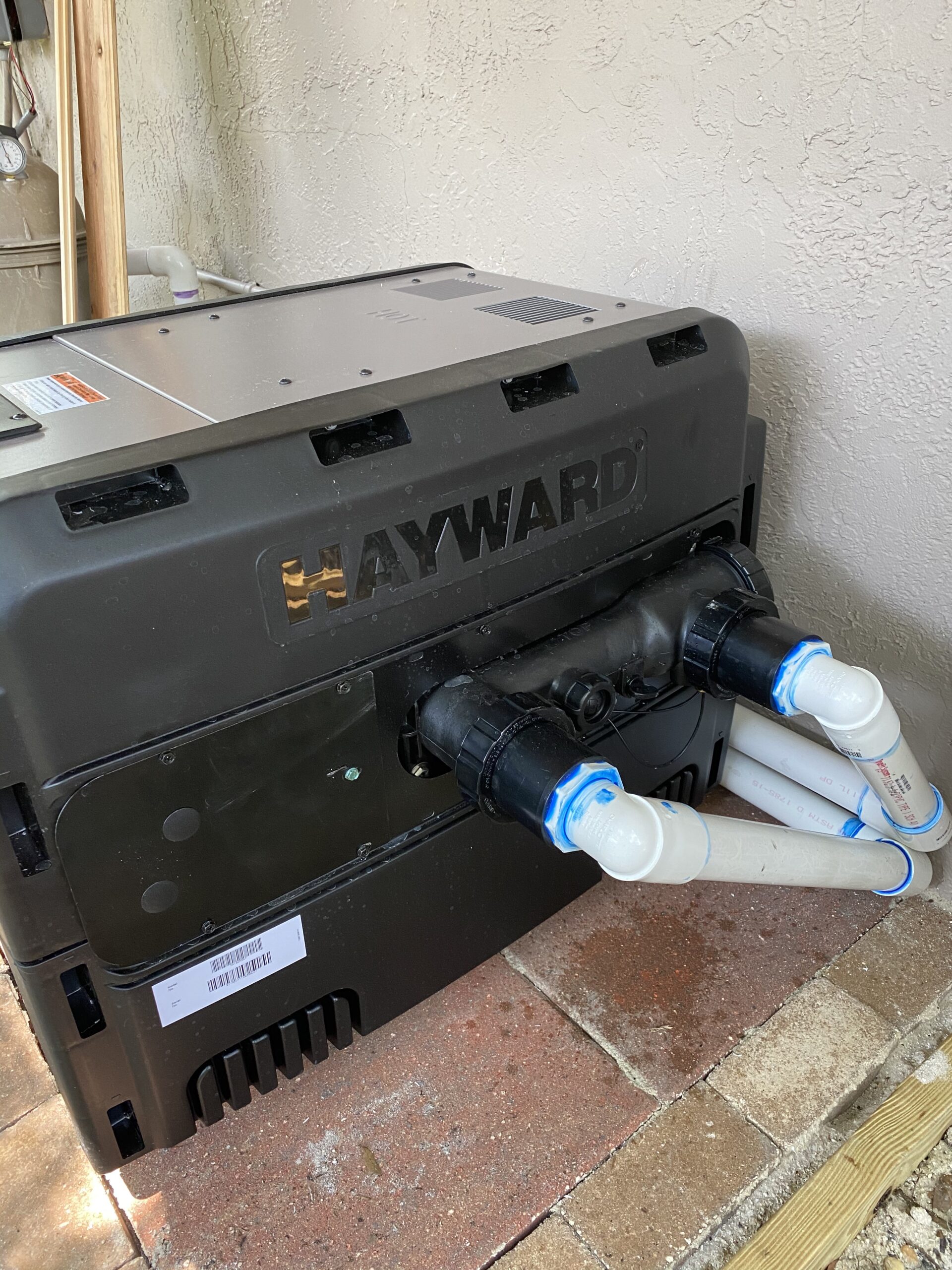 Hayward Pool Heater for Inground Pools Universal H-Series 150,000 BTU (Natural Gas Pool Heater) Pool and Spa Heater W3H150FDN Replacement for H150FDN customer photo 2