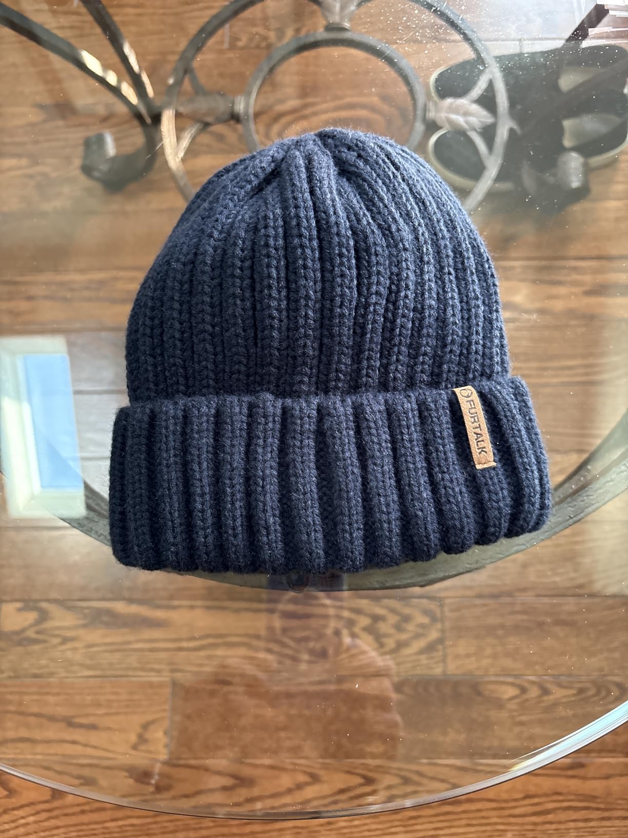 Winter Hats for Women Fleece Lined Beanie Knit Chunky Womens Snow Cap customer photo 2