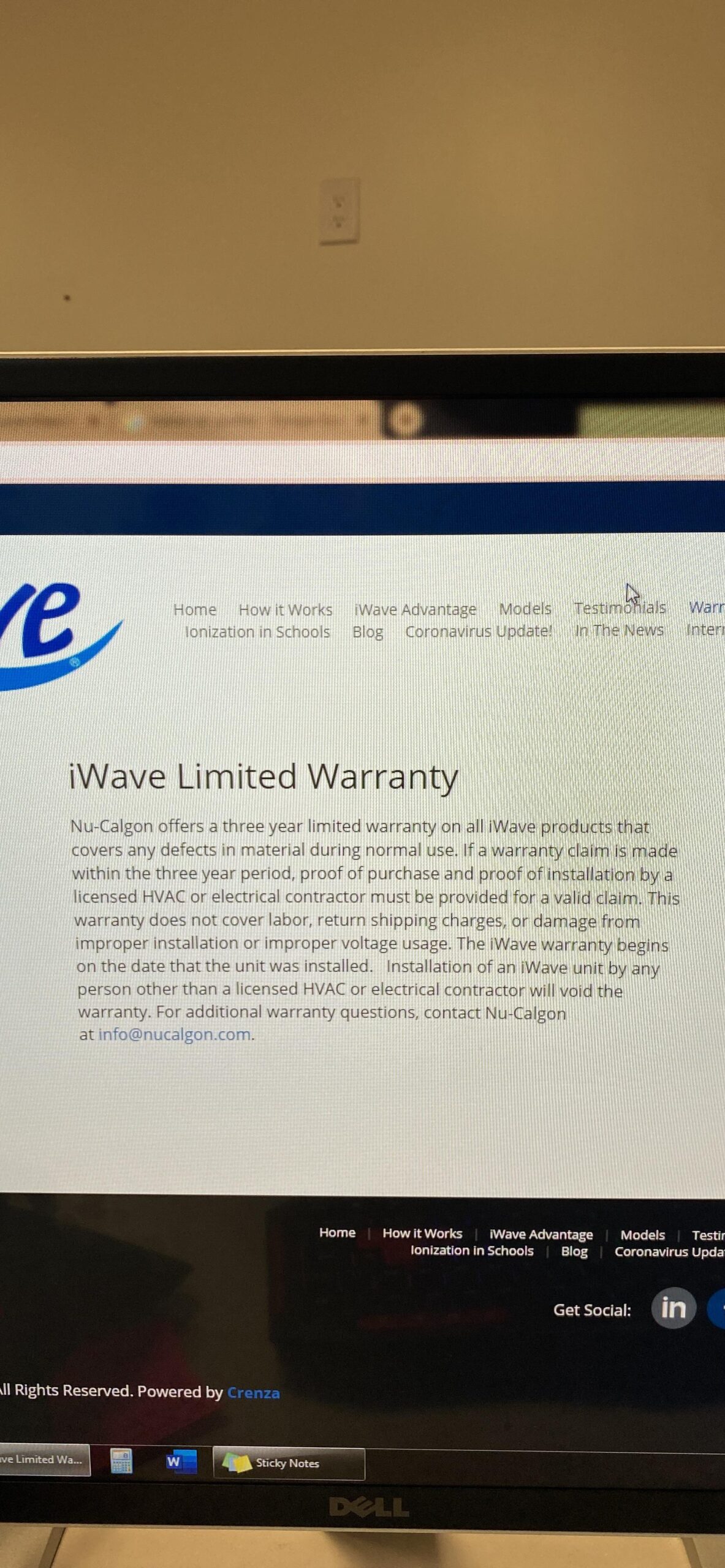 i-Wave-R/iWave-R, Residential IAQ ION Generator, Sold Each customer photo 2