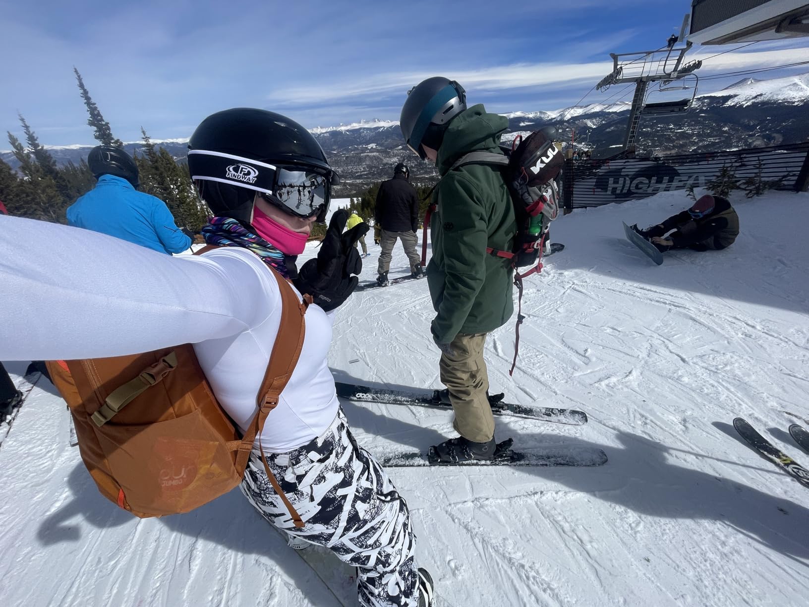 findway Ski Goggles OTG - Over Glasses Snow/Snowboard Goggles for Men, Women & Youth - 100% UV Protection customer photo 1
