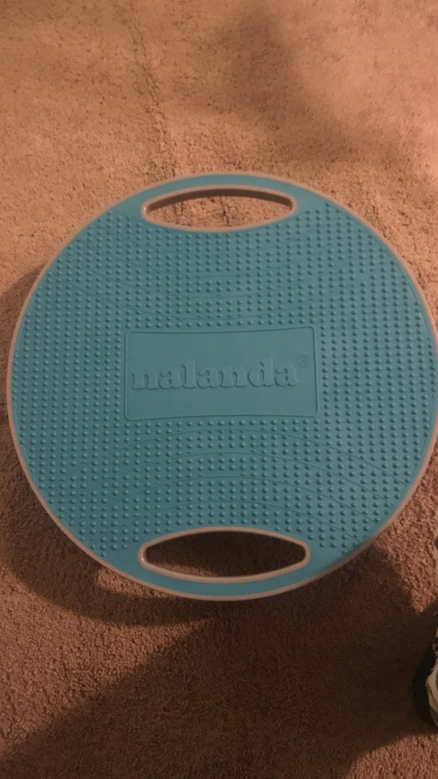 NALANDA Wobble Balance Board, Core Trainer for Balance Training and Exercising, Healthy Material Non-Skid TPE Bump Surface, Stability Board for Kids and Adults customer photo 2