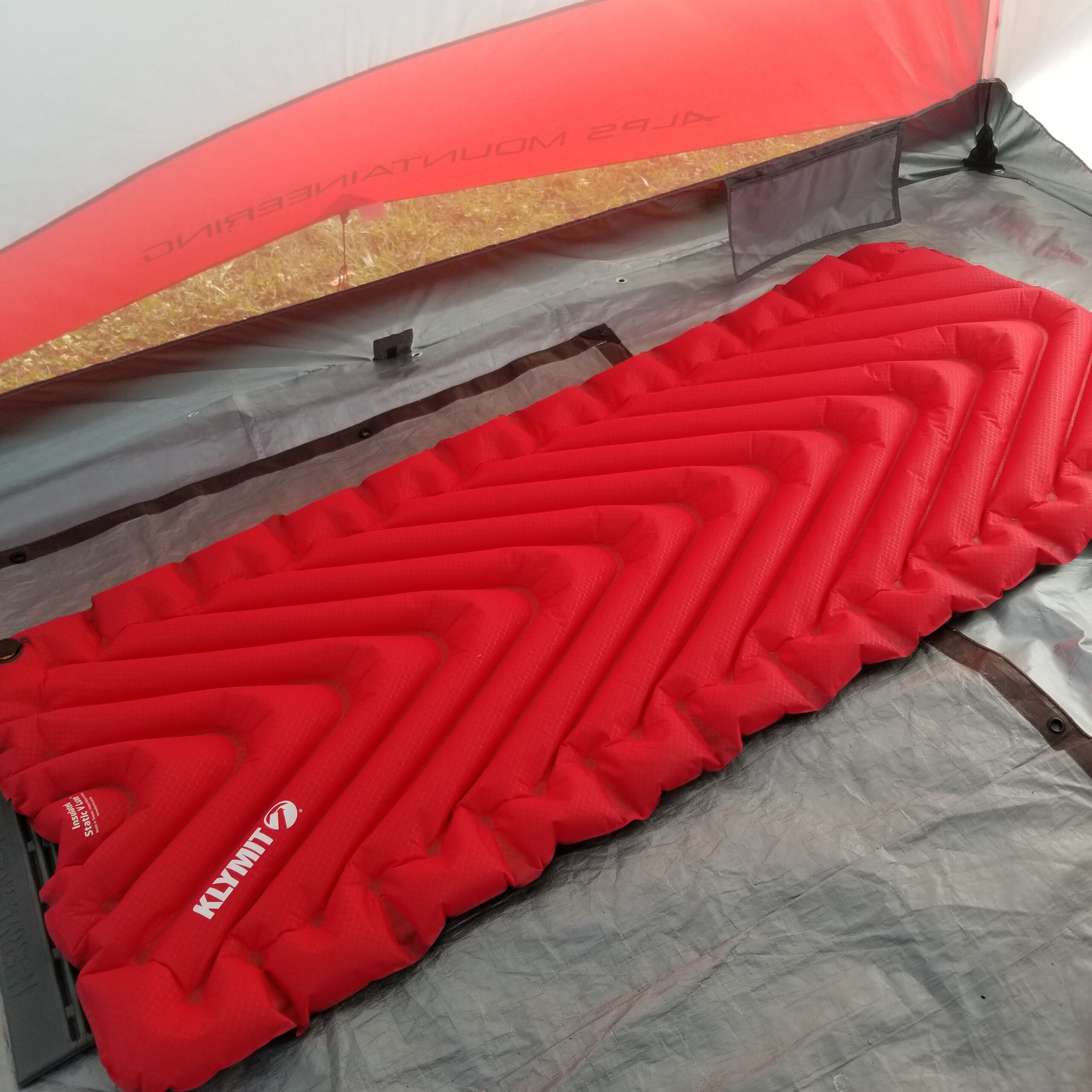 Klymit Insulated Static V Luxe Inflatable Sleeping Pad for Camping - Lightweight Hiking and Backpacking Air Bed For Cold Weather customer photo 2