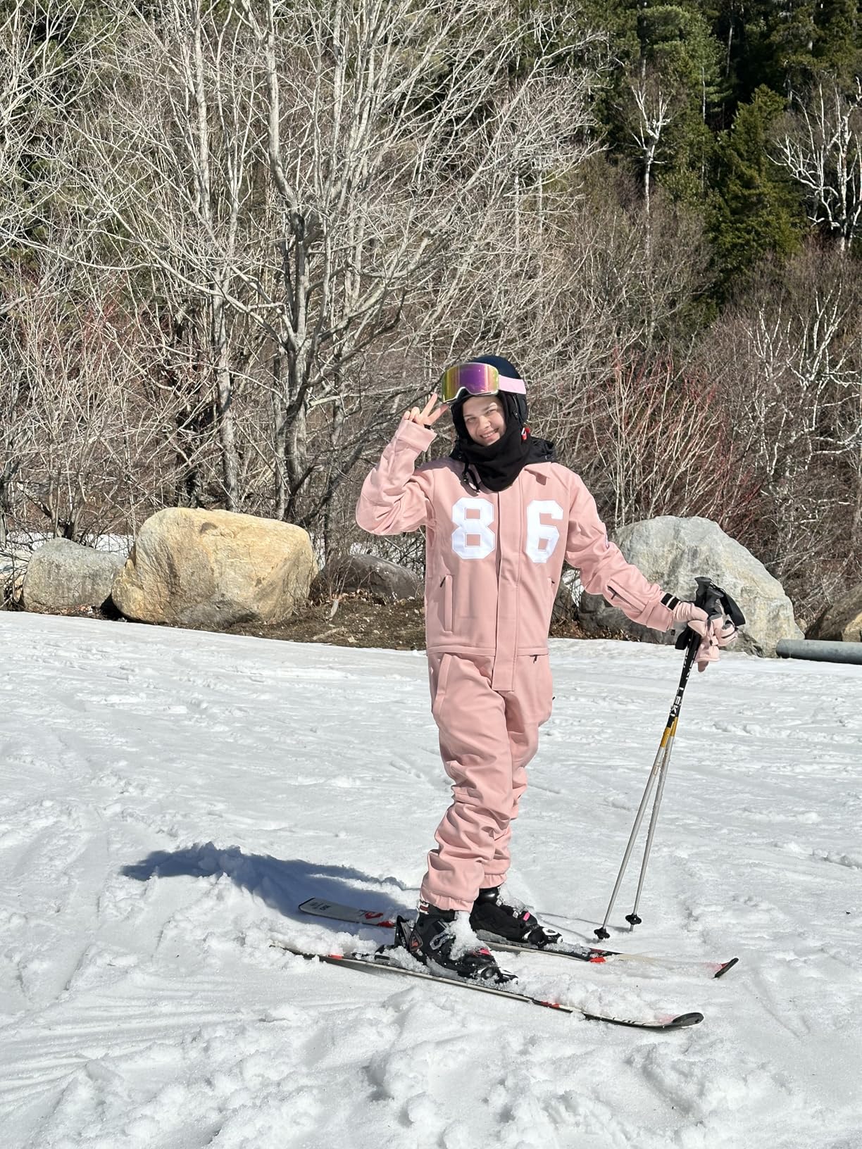 Ski Suits Women Men One Piece Snow Suits Waterproof Windproof Men Snowsuit Insulated Ski Jumpsuit for Snow Sports customer photo 2