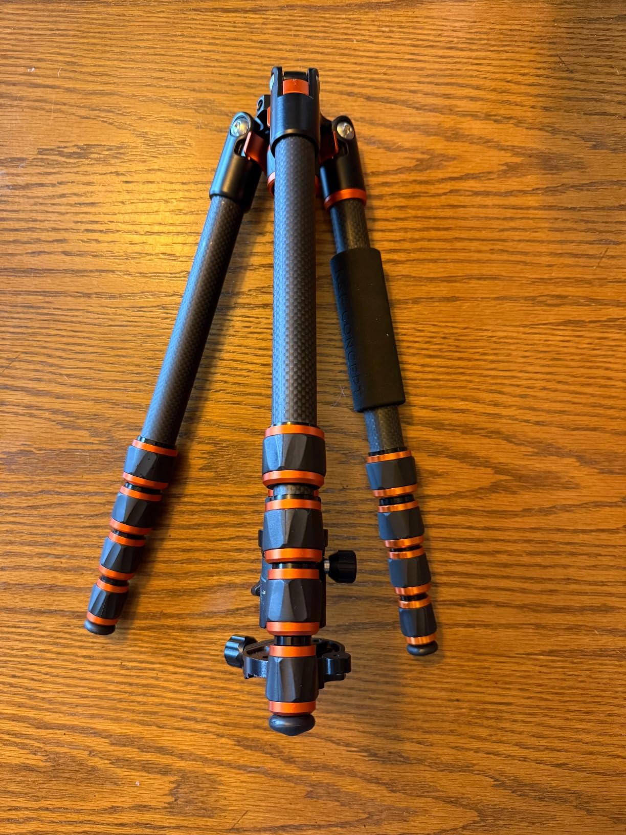 K&F Concept 60 inch Carbon Fiber Camera Tripod, Super Lightweight Compact Travel Tripod with 360 Degree Ball Head, Quick Release Plate, Detachable Monopod 8KG Load Capacity for SLR DSLR C225C0 (BA225) customer photo 1