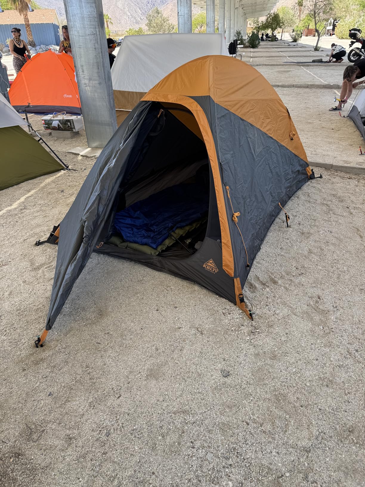 Kelty Grand Mesa 2P Backpacking Tent - 3-4 Season Camping, Thru Hiking Shelter, Aluminum Pole Frame, Single Door + Vestibule Model customer photo 1