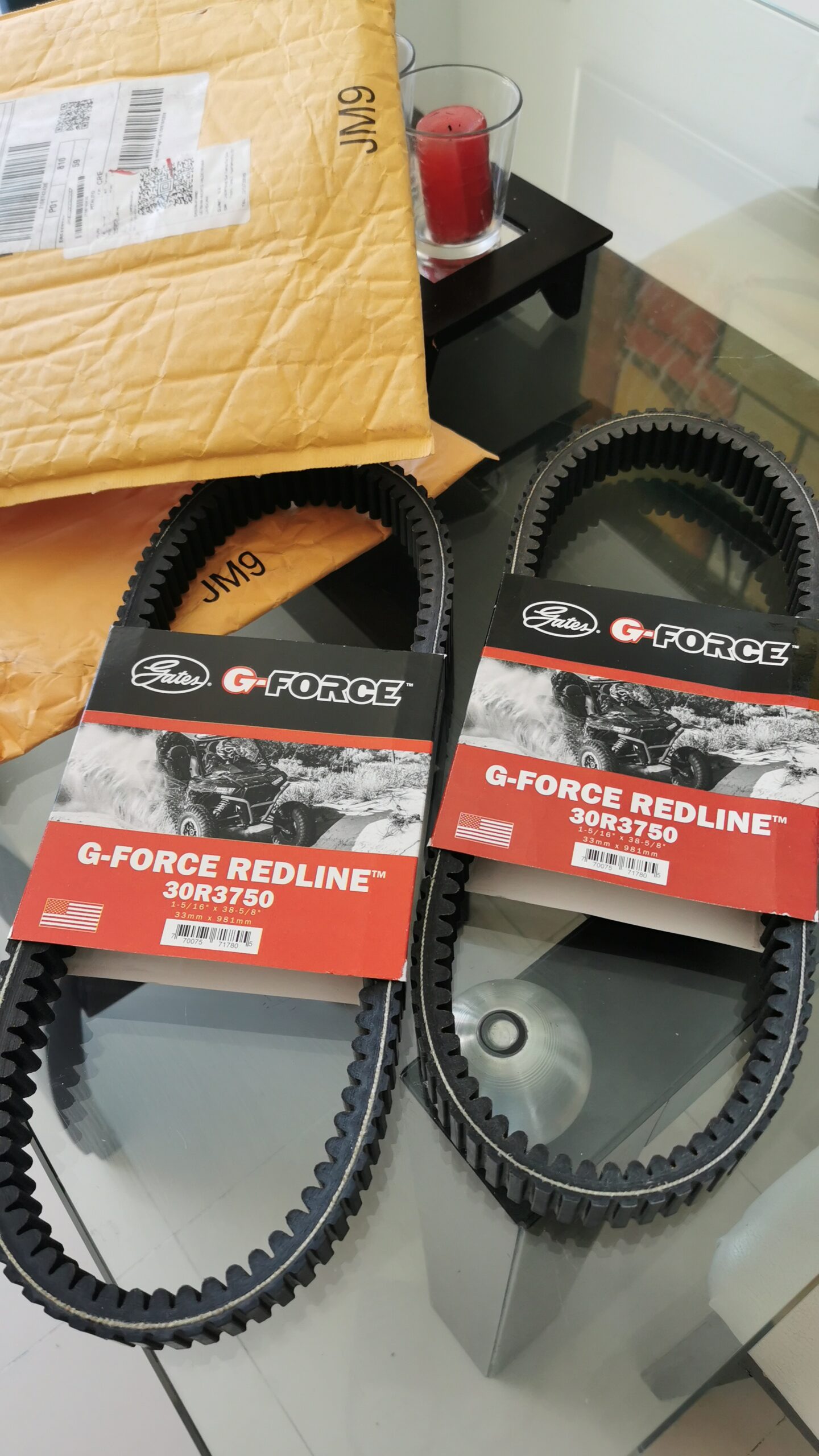 Gates 30R3750 G Force Redline Continuously Variable Transmission (CVT) Belt customer photo 1