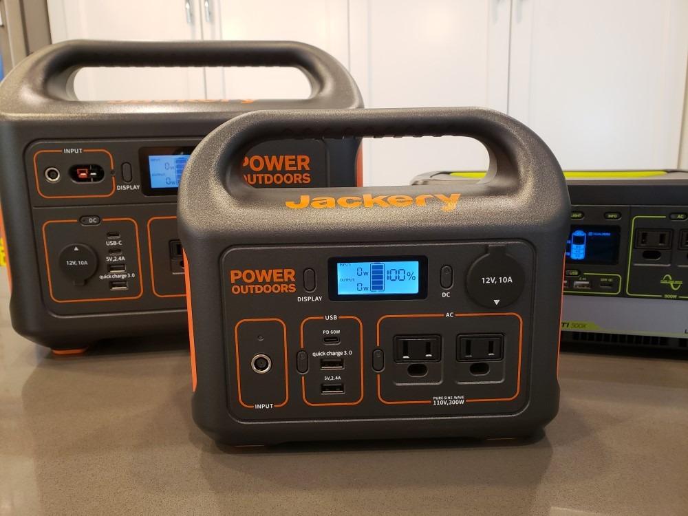 Jackery Portable Power Station Explorer 300, 292Wh Backup LiFePO4 Battery, Solar Generator for Outdoors Camping Travel Hunting Blackout customer photo 2