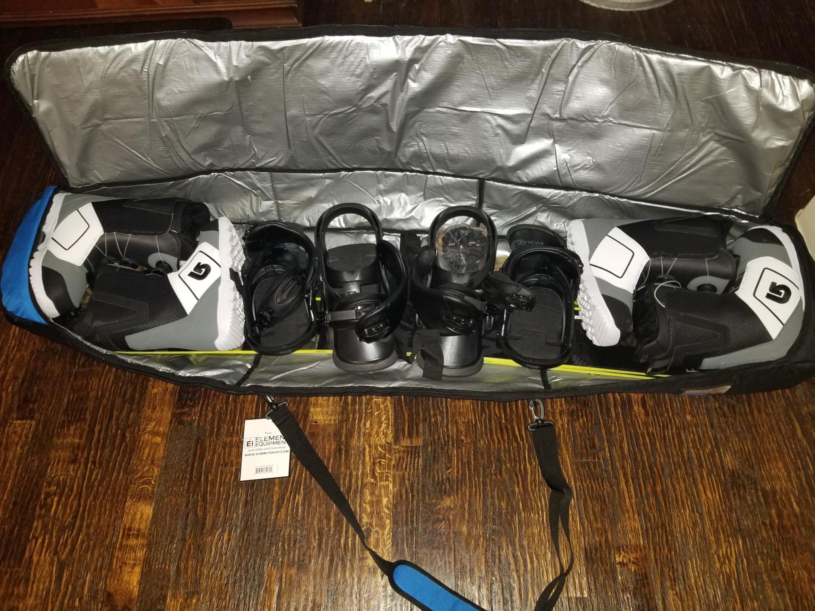 Element Equipment Deluxe Padded Snowboard Bag - Premium High End Travel Bag customer photo 1