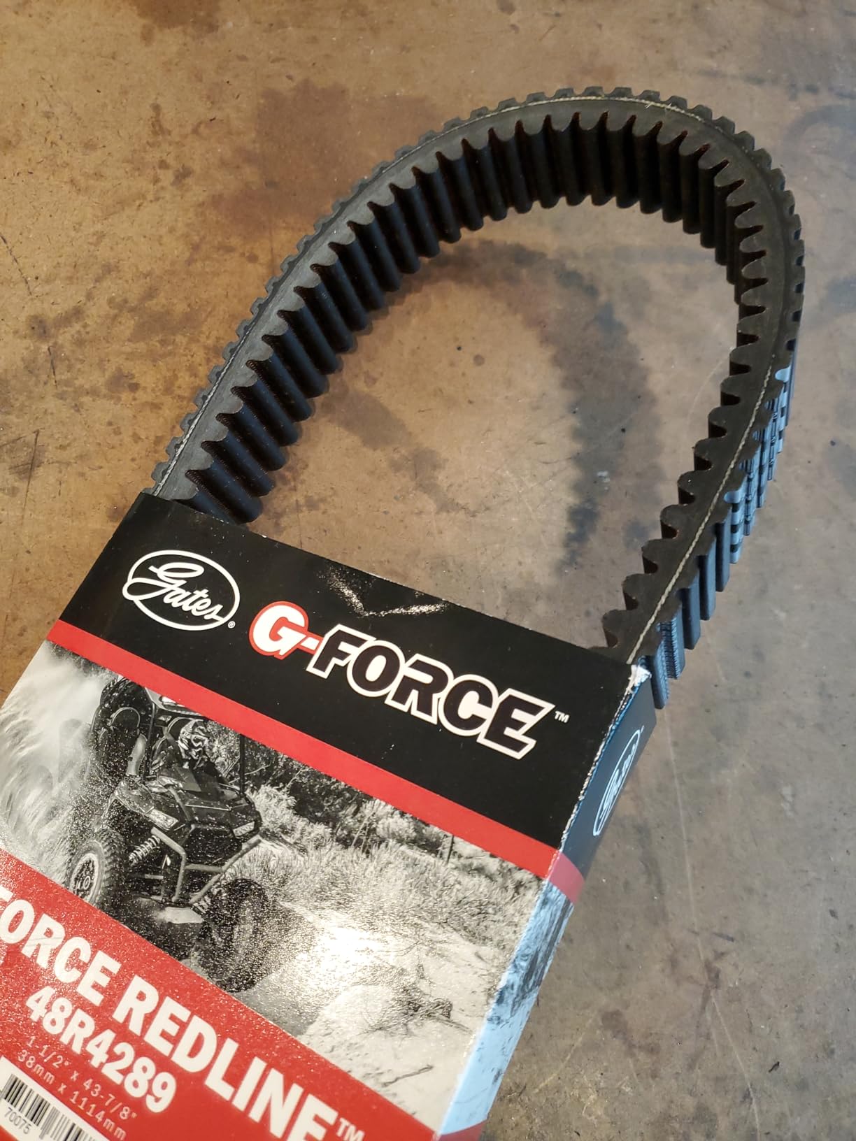 Gates 48R4289 G-Force Redline Continuously Variable Transmission (CVT) Belt customer photo 2