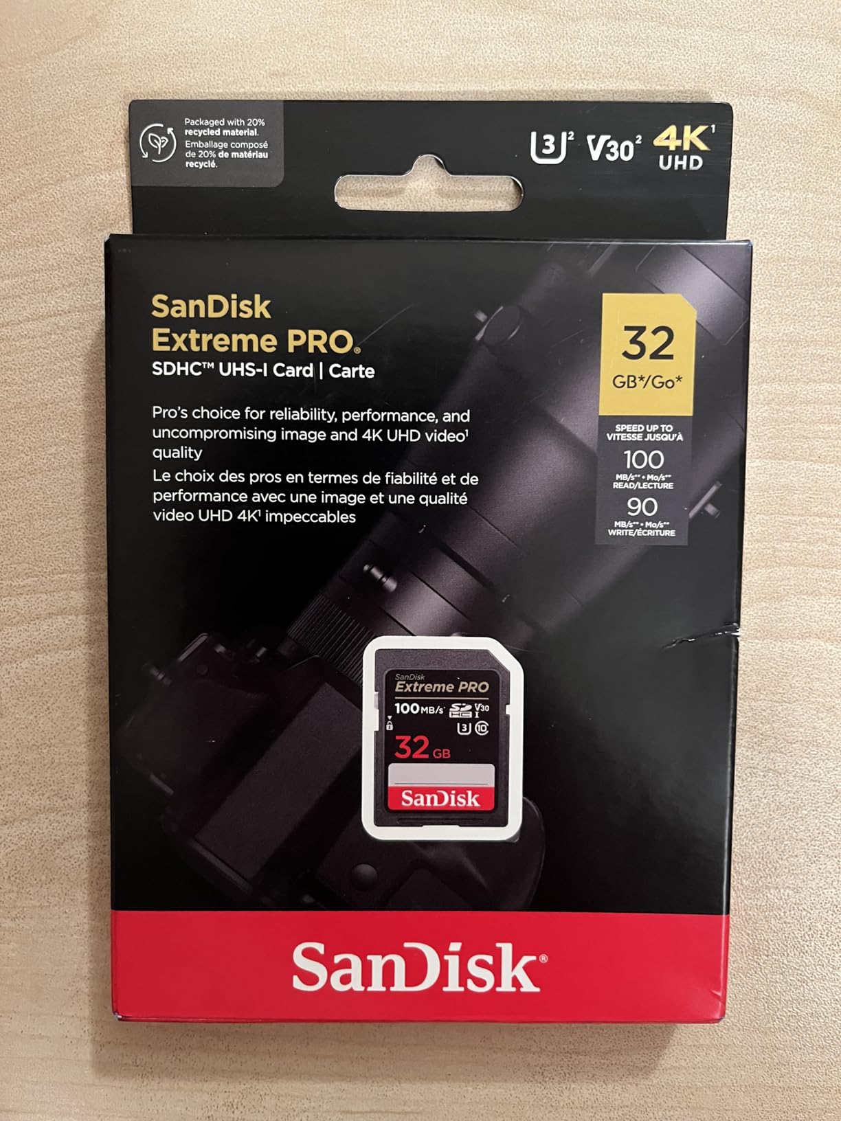 SANDISK 128GB MAX Endurance microSDXC Card with Adapter for Home Security Cameras and Dash cams - C10, U3, V30, 4K UHD, Micro SD Card - SDSQQVR-128G-GN6IA customer photo 2