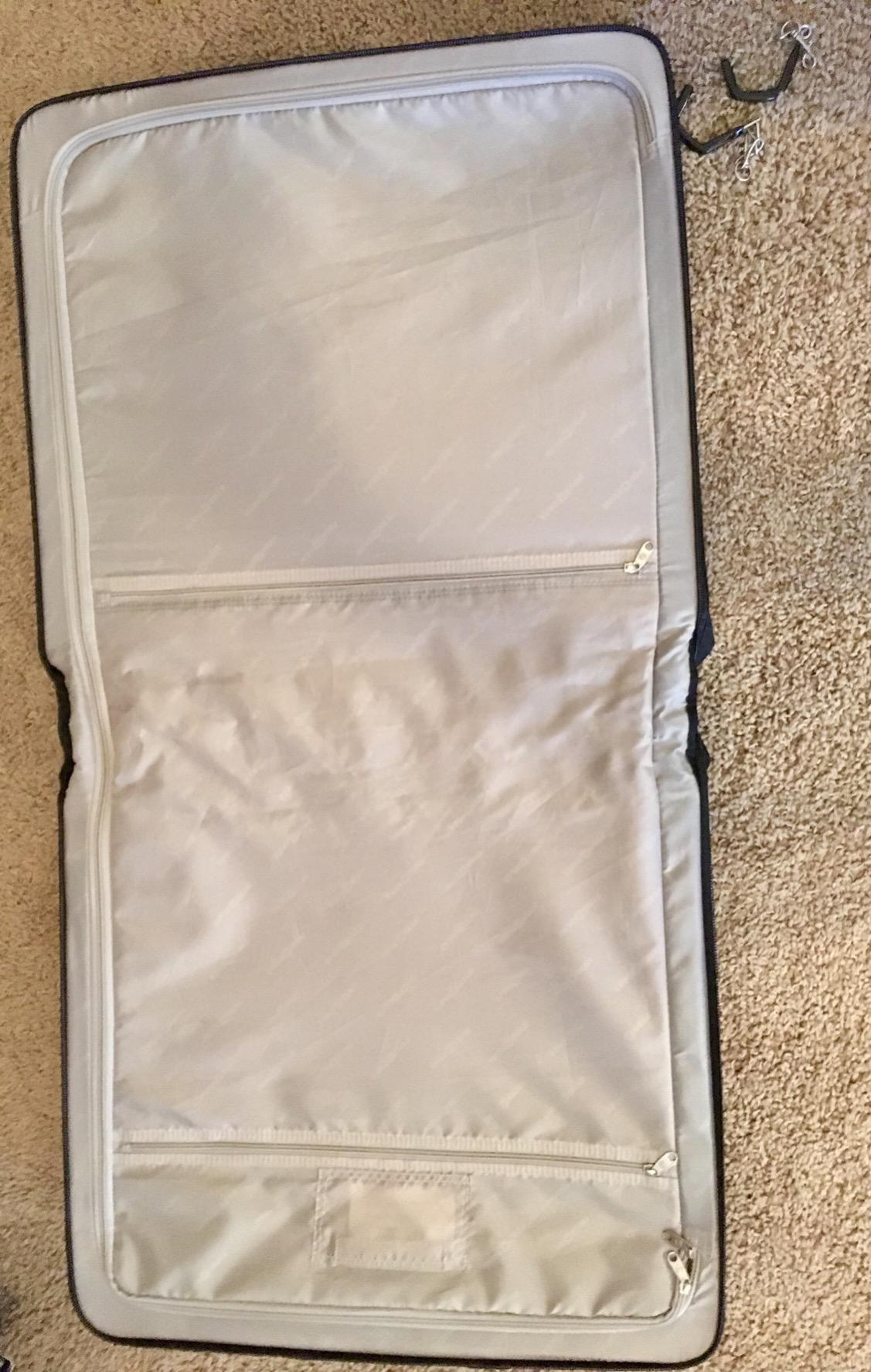7895 Premium Rolling Garment Bag, Bonus Hanging Feature, Men's and Women's, Carry-on Luggage - Grey Heather customer photo 2