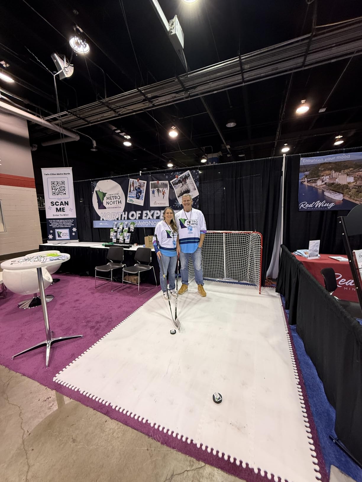 Skate Anytime - Synthetic Ice for Hockey - Skateable Artificial Ice Tiles - Backyard Ice Rink - Expandable customer photo 1
