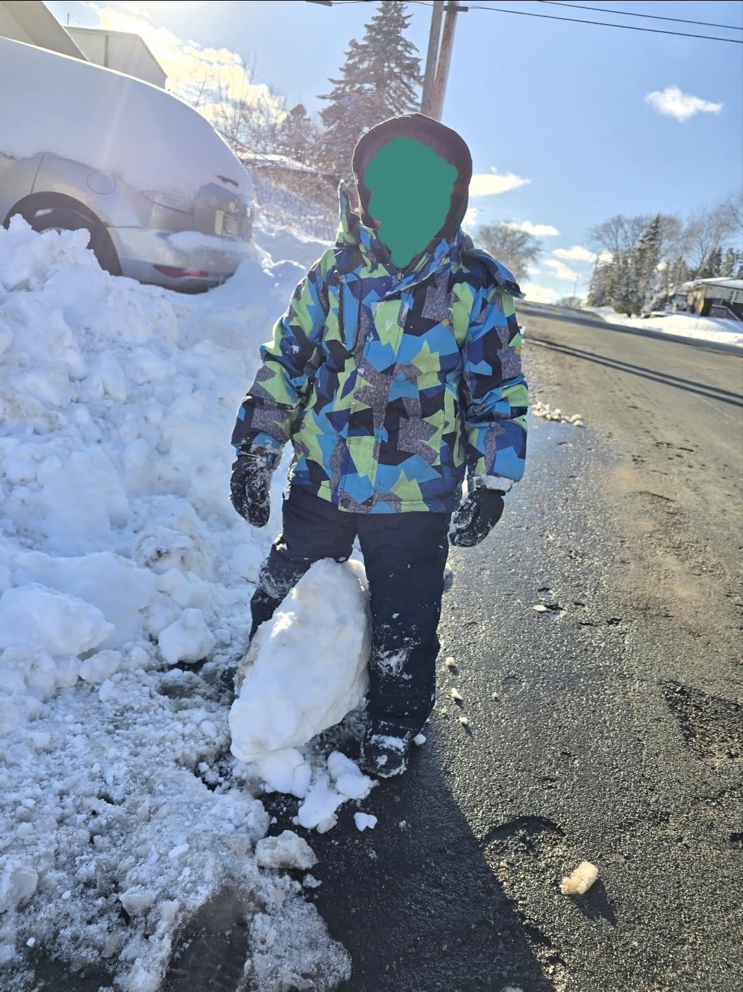 Wantdo Boy's Waterproof Ski Snow Jacket Windproof Winter Jacket with Hood customer photo 2