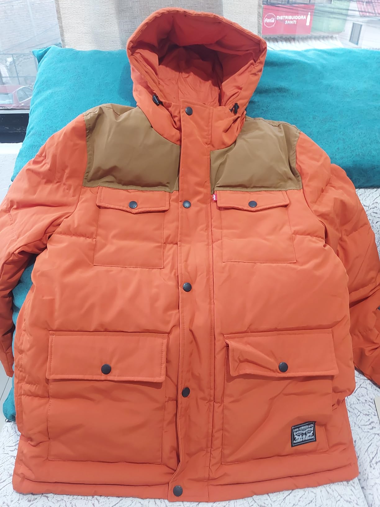 Levi's Men's Arctic Cloth Quilted Performance Parka customer photo 2