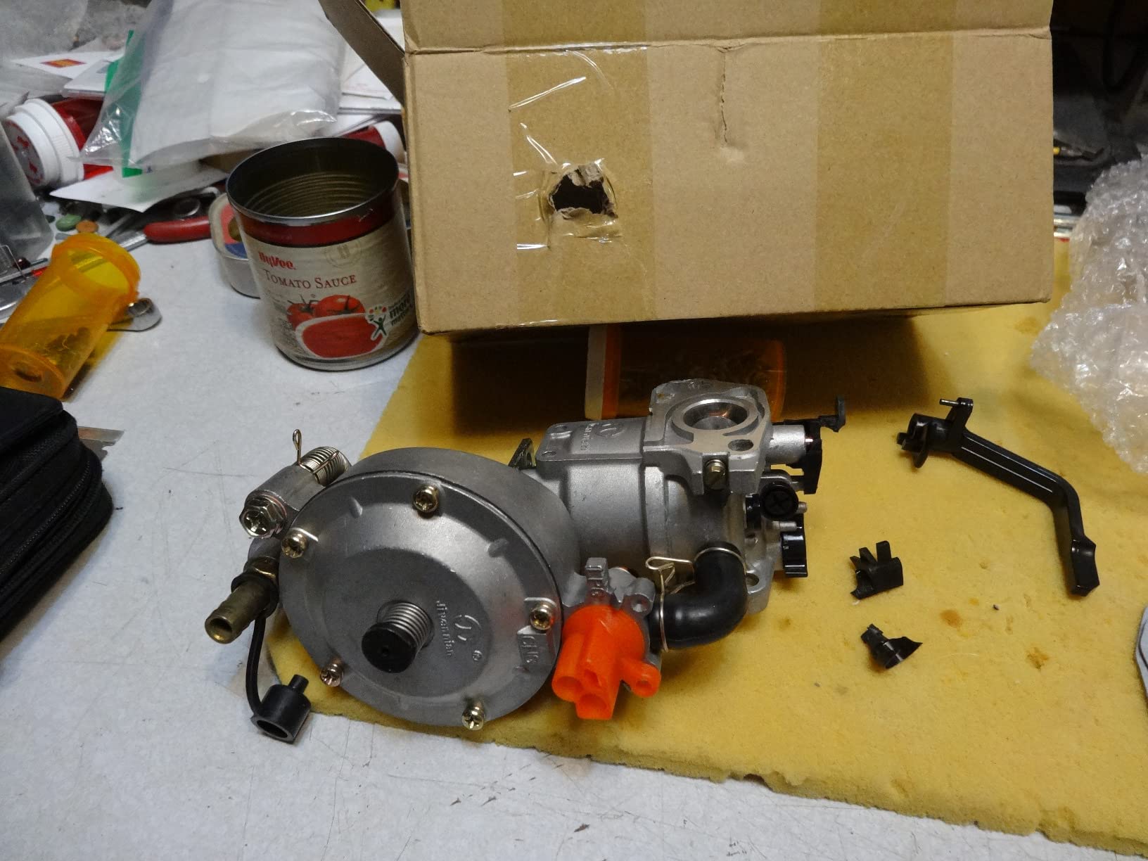Nature Gas Propane Tri Fuel Conversion Carburetor Kit for Predator Harbor Freight 3200 4000 Watts Gas Generator customer photo 2