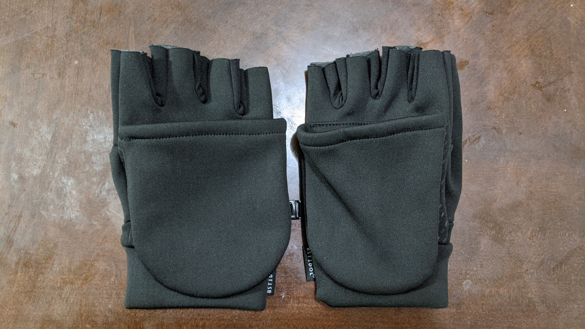 Convertible Mittens Winter Fingerless Gloves with Thermal Warm Mitten Glove for Cold Weather Warm Polar Fleece for Men & Women Texting Photographing Running customer photo 1