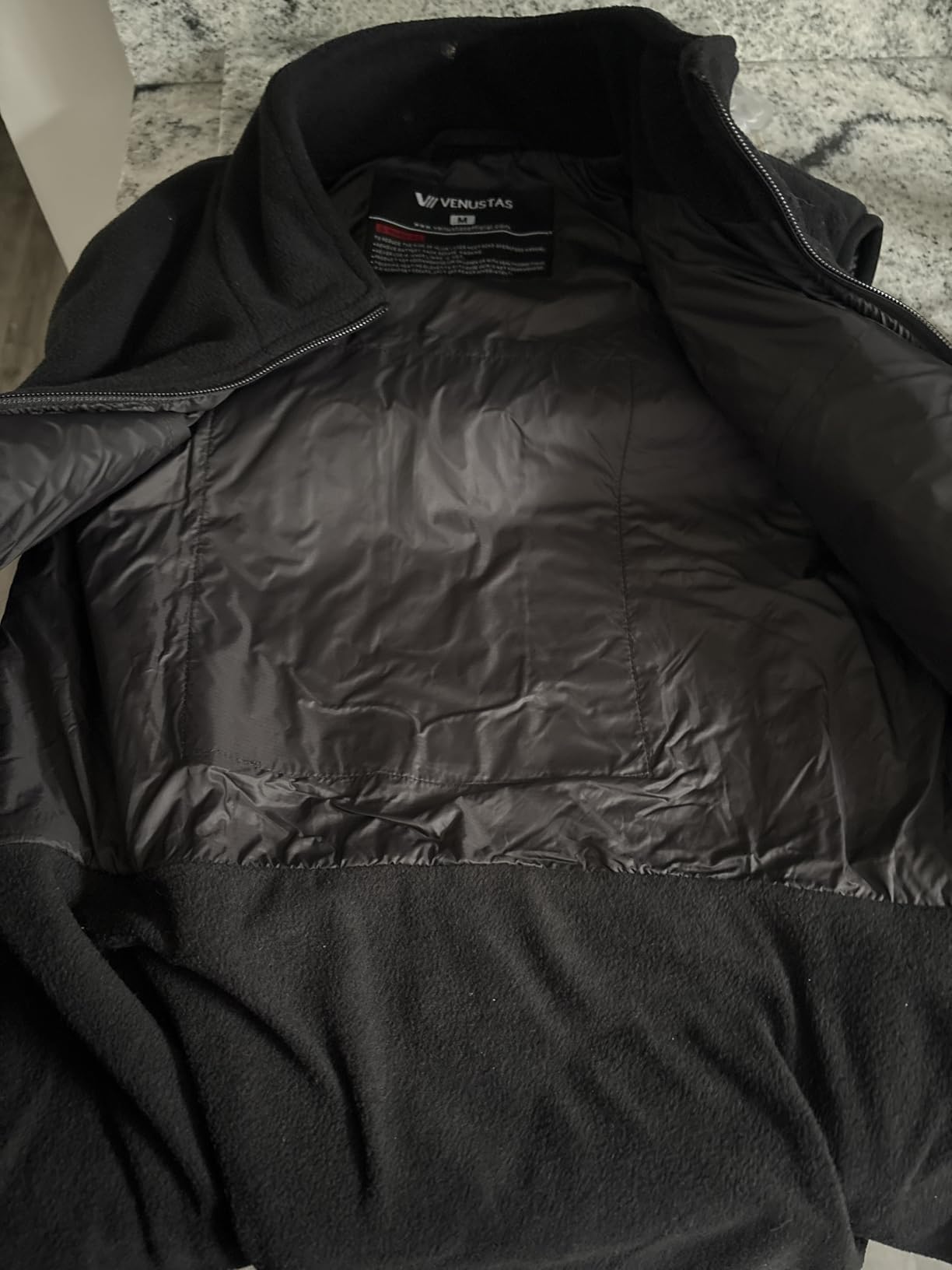 Women's Fleece Heated Vest with Battery, Lightweight Electric Heated Coat customer photo 2