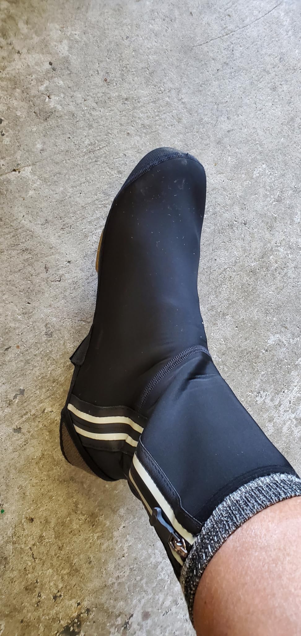 ROCKBROS Cycling Shoe Covers Winter Shoes Cover Warmer Water Resistant Thermal Bike Shoes Cover Windproof Bicycle Overshoes customer photo 2