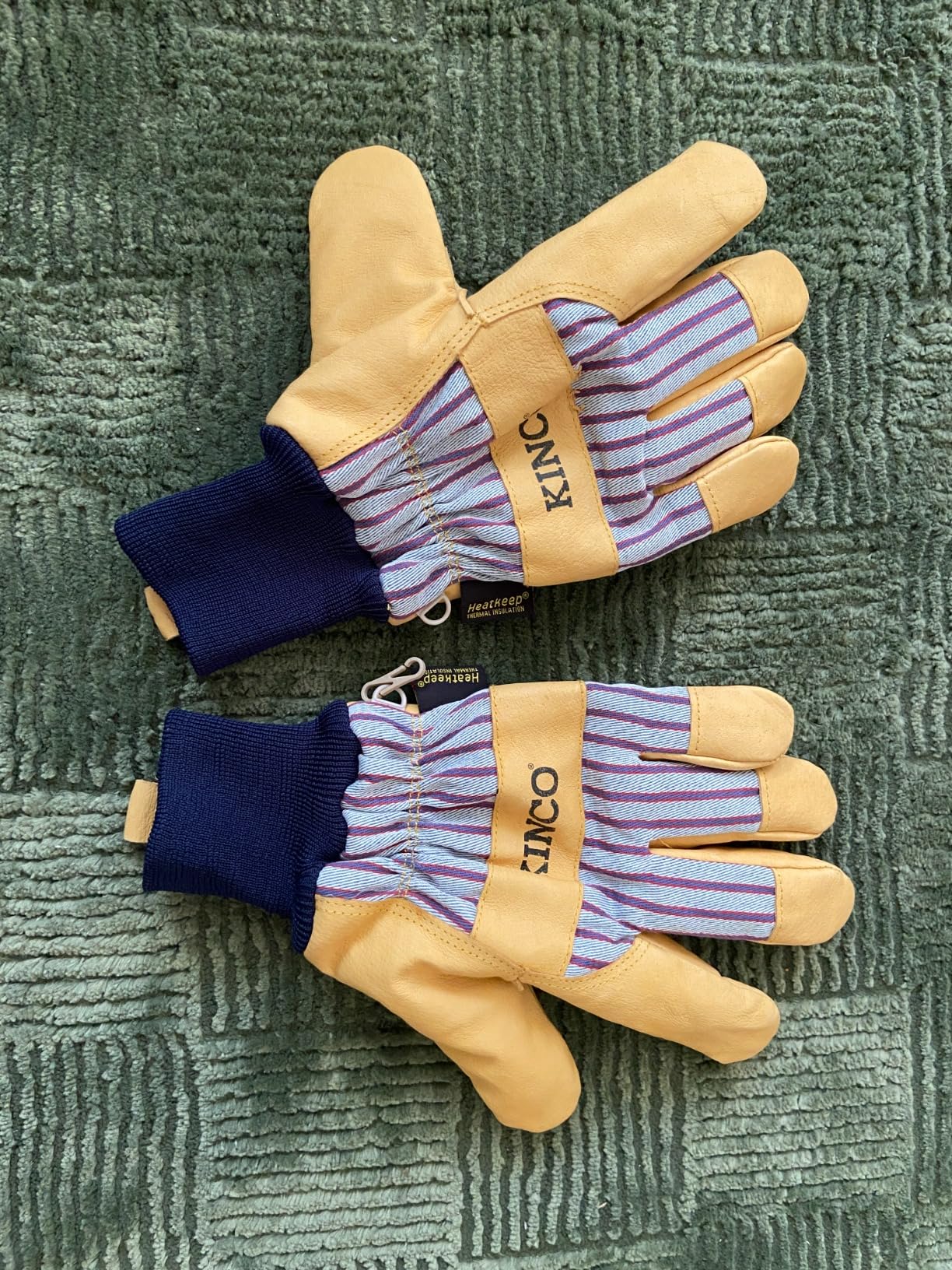 Kinco Leather Work and Ski Mitt, Heatkeep Insulation customer photo 2