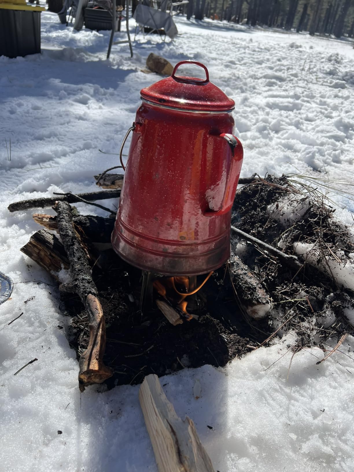 G4Free Camping Stove, Portable Wood Stove with Folding Stainless Steel, Pocket Backpacking Stove Outdoor Camping Hiking Traveling BBQ customer photo 2
