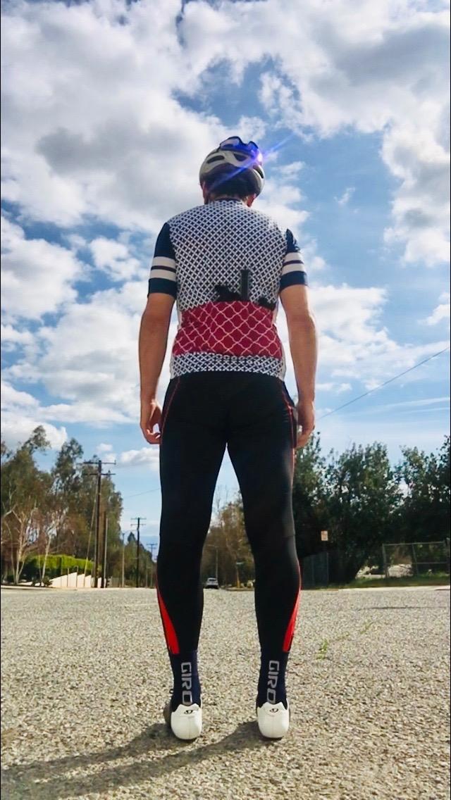 Cycling Bib Tights Men Padded Cycling Bib Pants Long Padded with Pocket customer photo 2