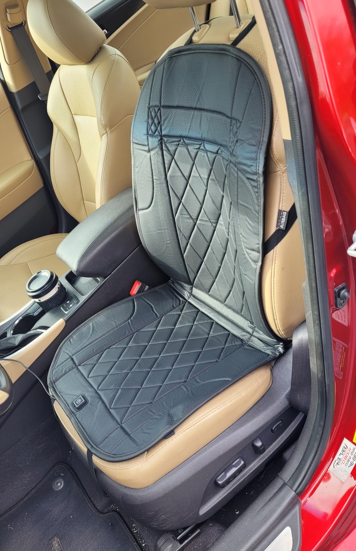 Heated Seat Cushion with Pressure-Sensitive,Heating Chair Pad for Home, Office and More customer photo 2