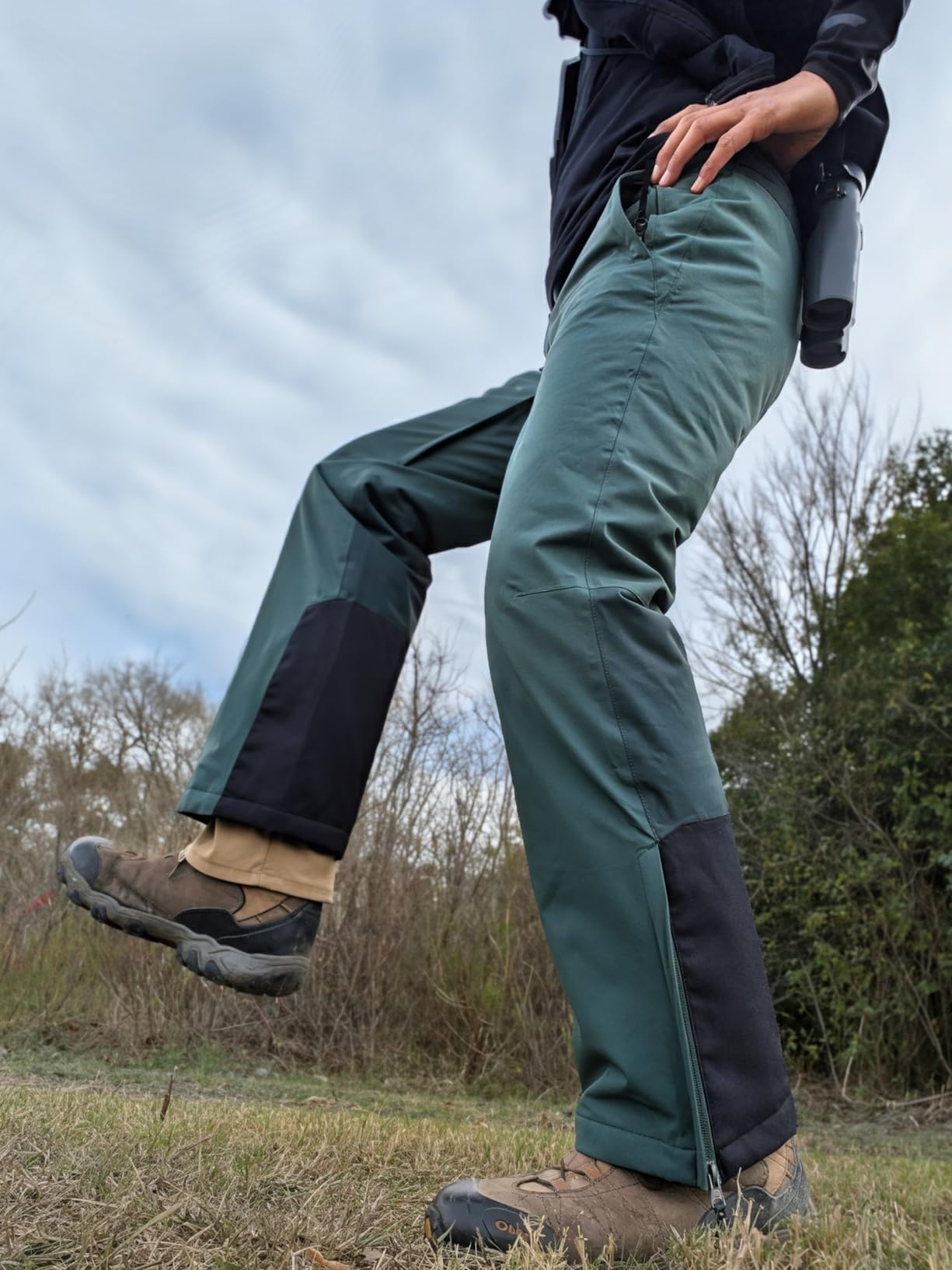 Men's Waterproof Breathable Insulated Snow Ski Pants customer photo 2