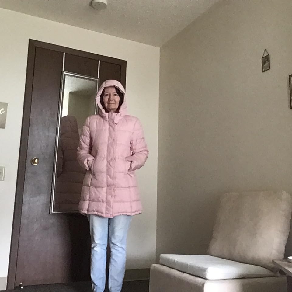 PHIBEE Girls and Toddlers' Long Heavyweight Hooded Puffer Jacket customer photo 1