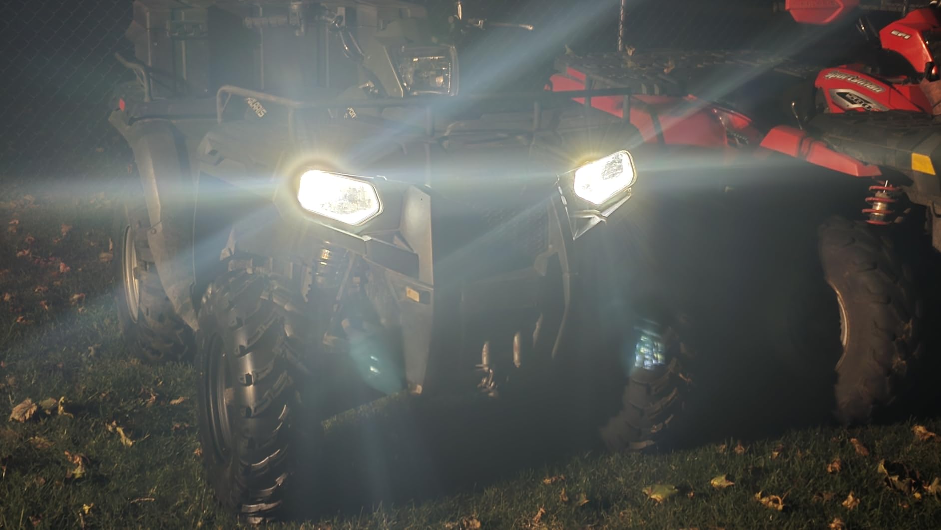 881 LED Fog Light Bulbs, 50W 6500K Cool White DRL Replacement, 12V-24V Wide Voltage for Tractor, Snowblower, ATV, UTV, IP67 Weather-Resistant, Fits 886 894 896 898, 2 Pack customer photo 2