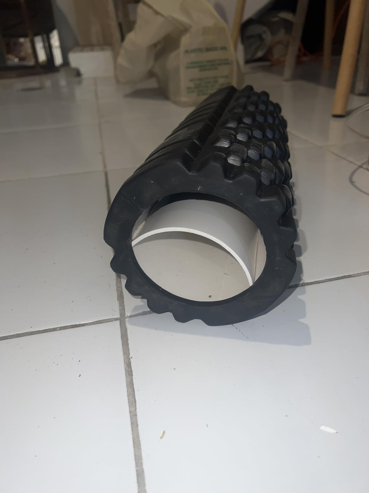 TRIGGERPOINT Performance Therapy Grid Travel Foam Roller for Exercise, Deep Tissue Massage and Muscle Recovery (10-Inch) customer photo 1