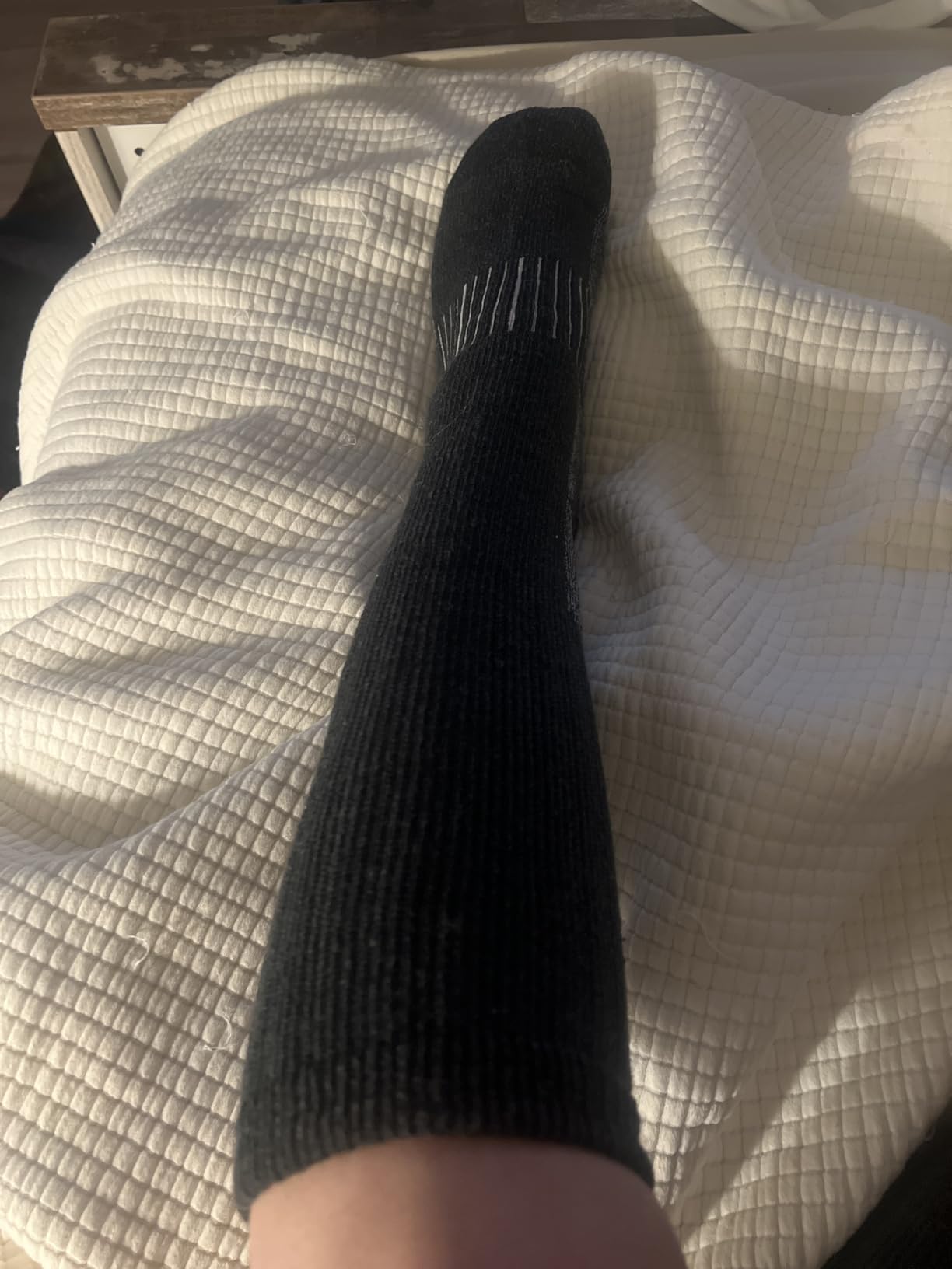 Merino Wool Socks for Men & Women Casual Warm Winter Cozy Thermal Socks customer photo 2