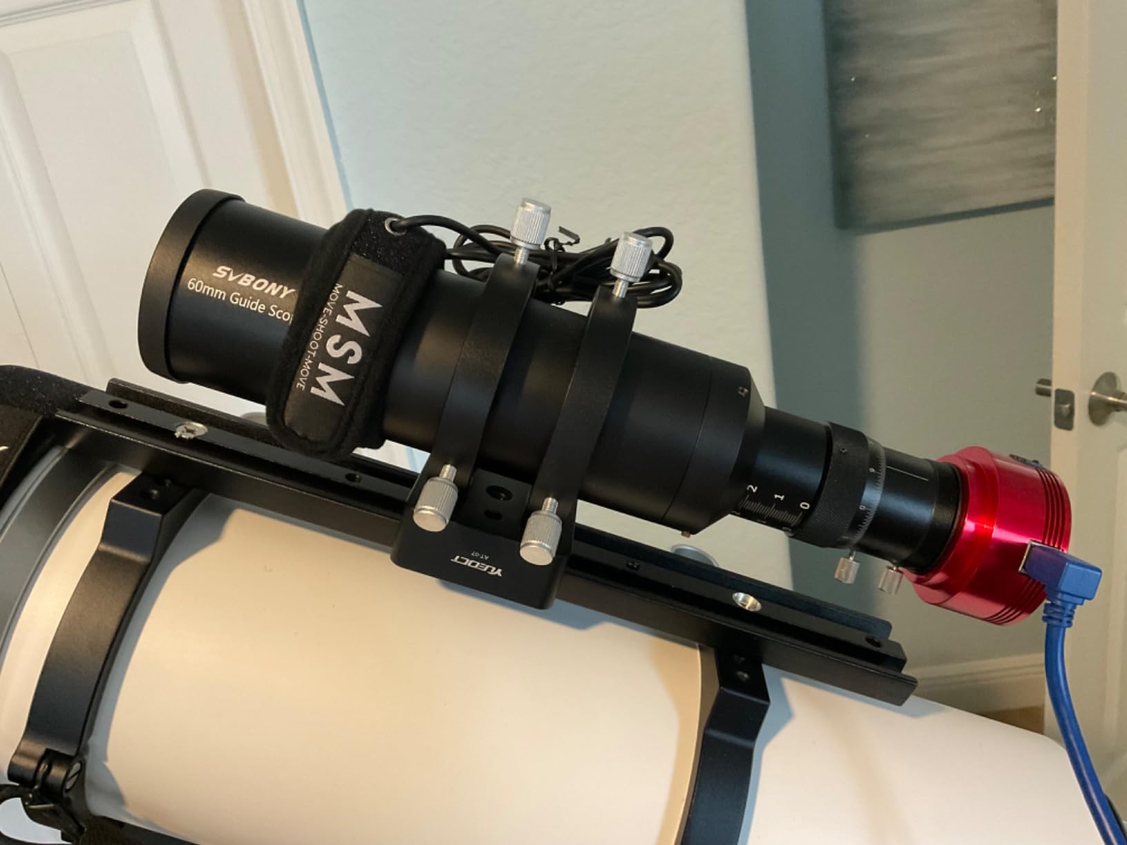 Lens Warmer with Cold Flexible Cable Down to -25 C, 350mm Dew Heater Strip Prevents Lens from Dew, Fog and Condensation for Astrophotography, Lens Heater Compatible w/ Telescope and Camera in 4.26 customer photo 1