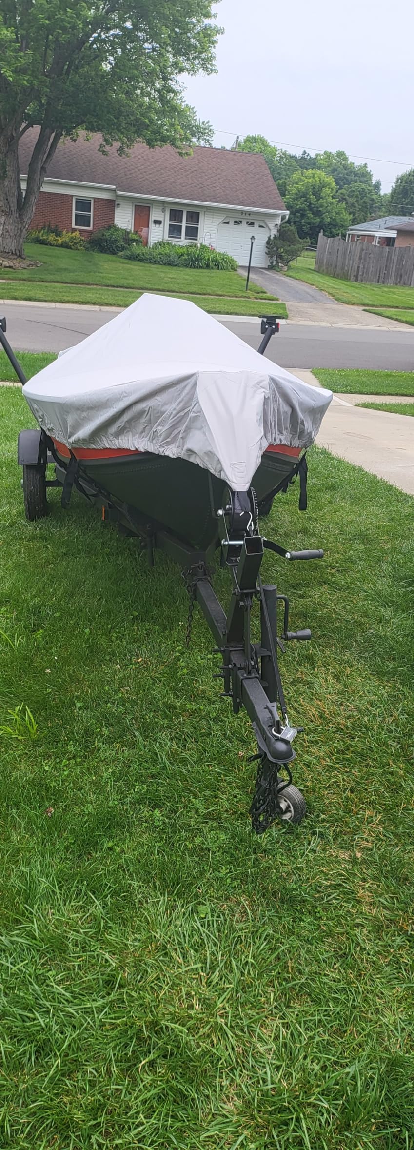 Jet Ski Cover VINPATIO 600D Trailerable Jetski Cover, Heavy Duty 100% Waterproof and UV Protection PWC Cover, Compatible with Seadoo Yamaha Kawasaki Honda Polaris Jet Ski 102