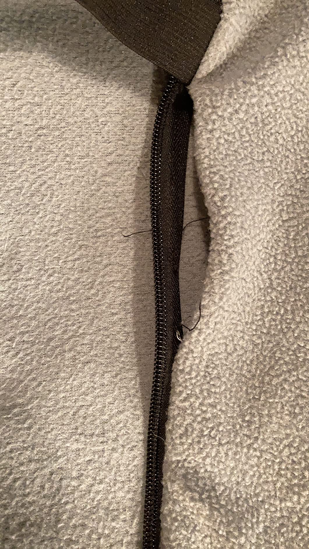 Coleman Stratus 50°F Fleece Sleeping Bag, Gray customer photo 2