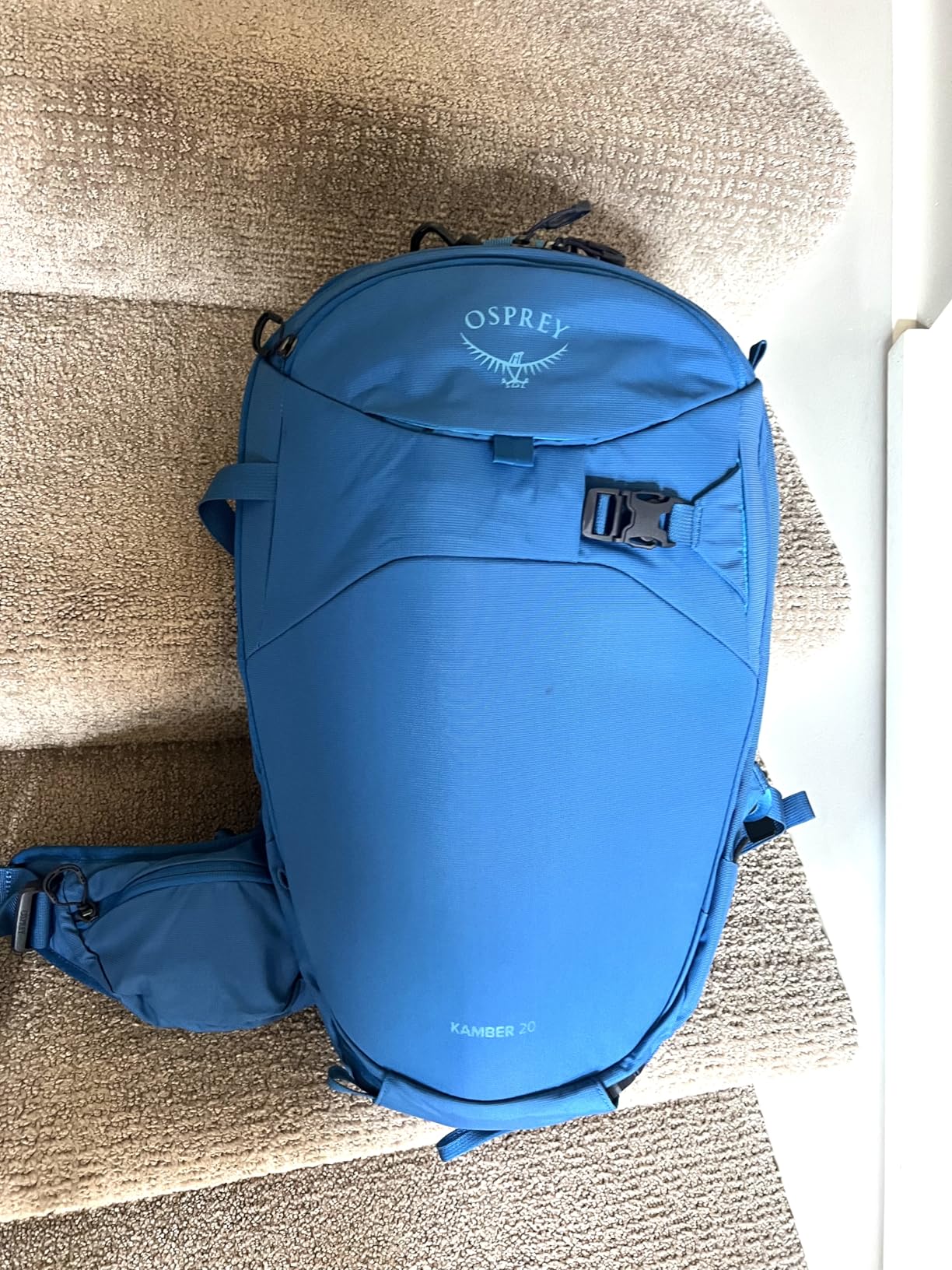 Osprey Kamber 20L Men's Backcountry Ski and Snowboard Backpack, Alpine Blue customer photo 1