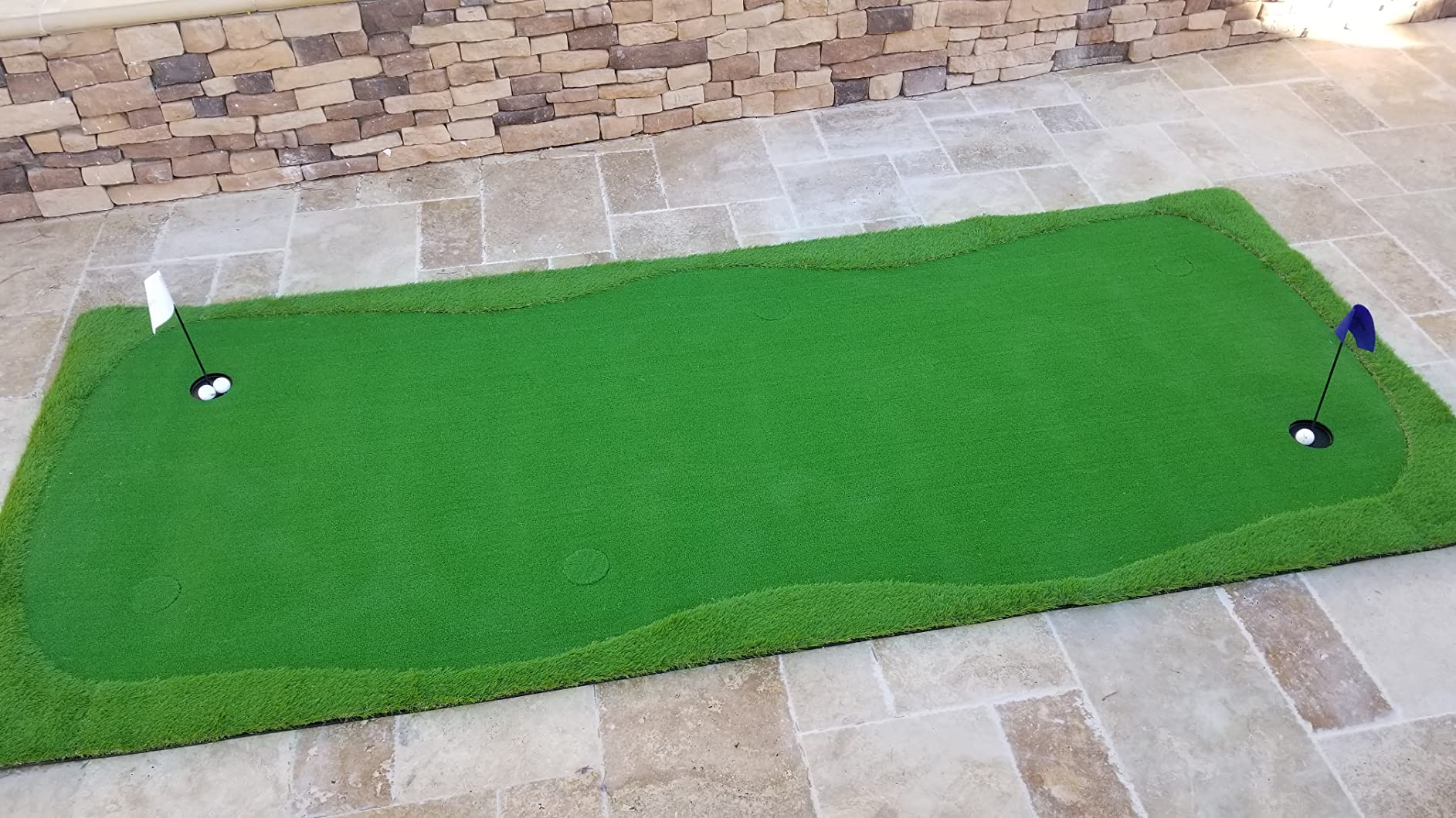 GoSports Golf Putting Green - 10 x 5 ft or 12 x 5 ft - Indoor & Outdoor Putting Practice customer photo 1