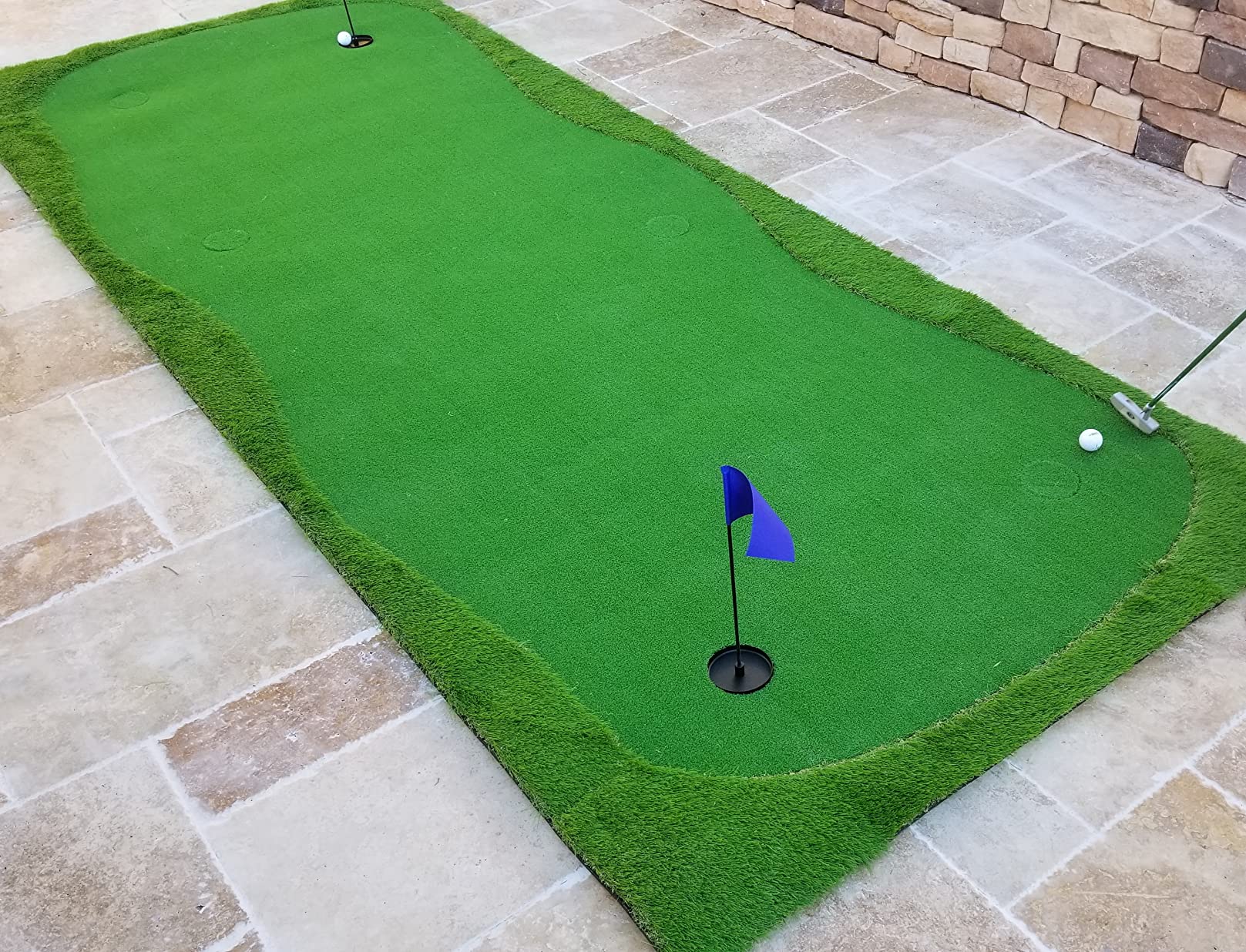 GoSports Golf Putting Green - 10 x 5 ft or 12 x 5 ft - Indoor & Outdoor Putting Practice customer photo 2
