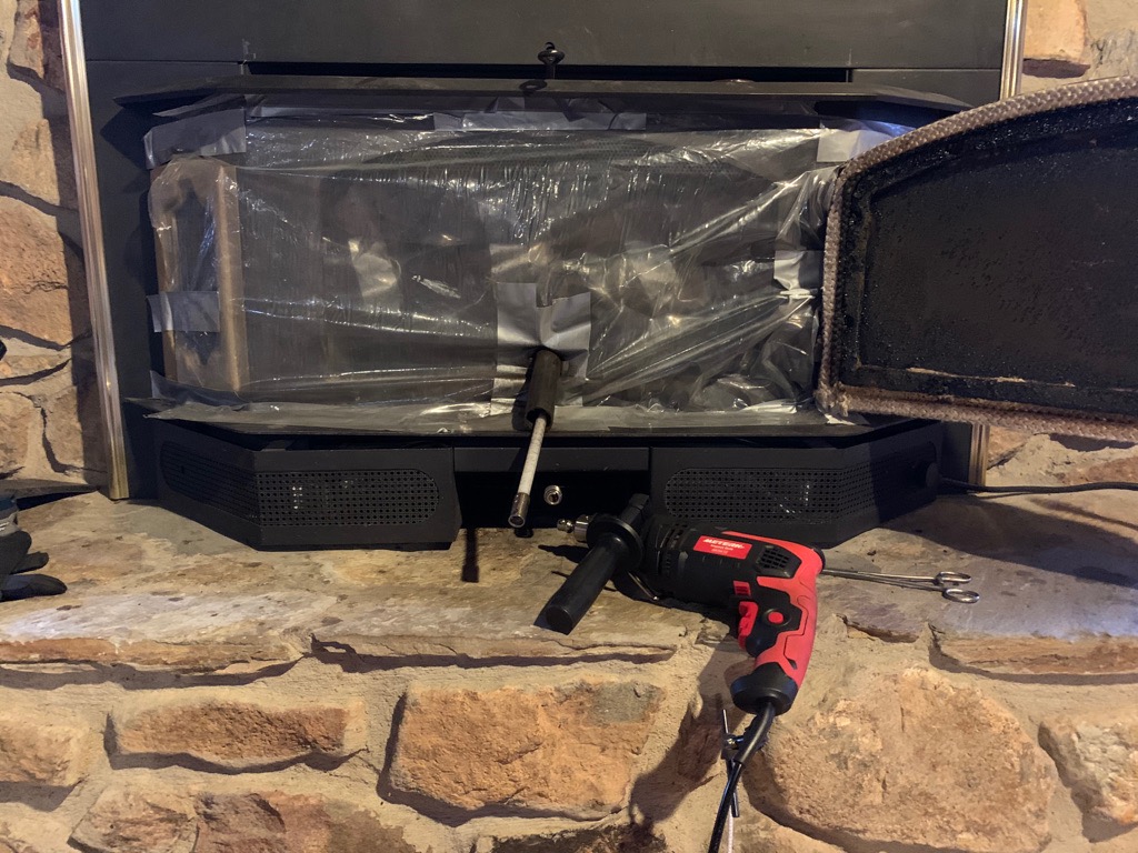 Chimney Sweep Kit - 46 Feet, Chrome Button Locking System, 14 Flexible Rods customer photo 1