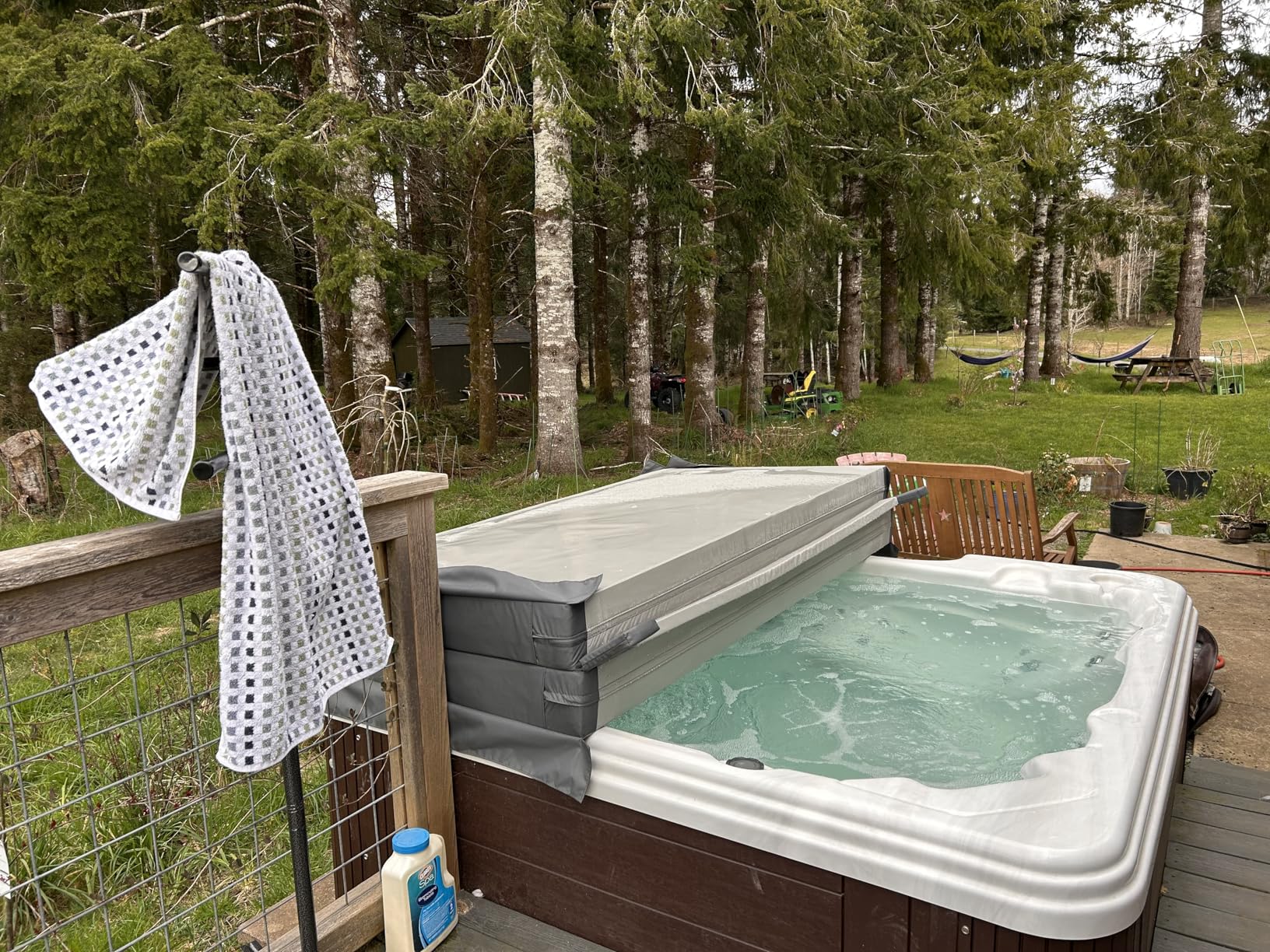 MySpaCover Custom-Made, Durable Hot Tub, Spa Cover Replacement, 5 Year Warranty. EPS Insulation Foam Range 4,5,6 inch Taper Any Shape and Size up to 96 inches customer photo 2
