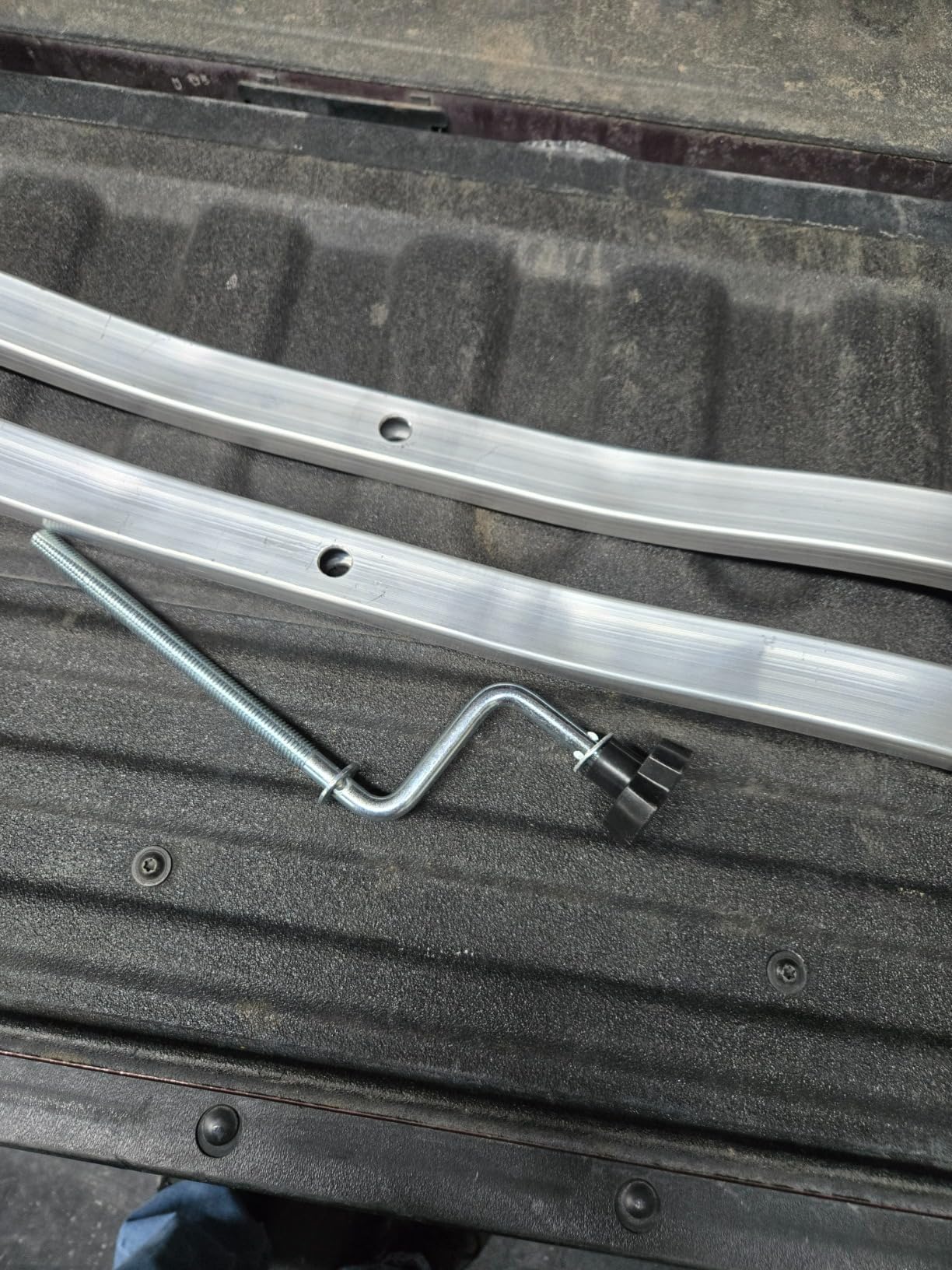 LIBRA Snowmobile Ski Tie Down Bar Security Kit with Crank & Plate -27063 customer photo 1