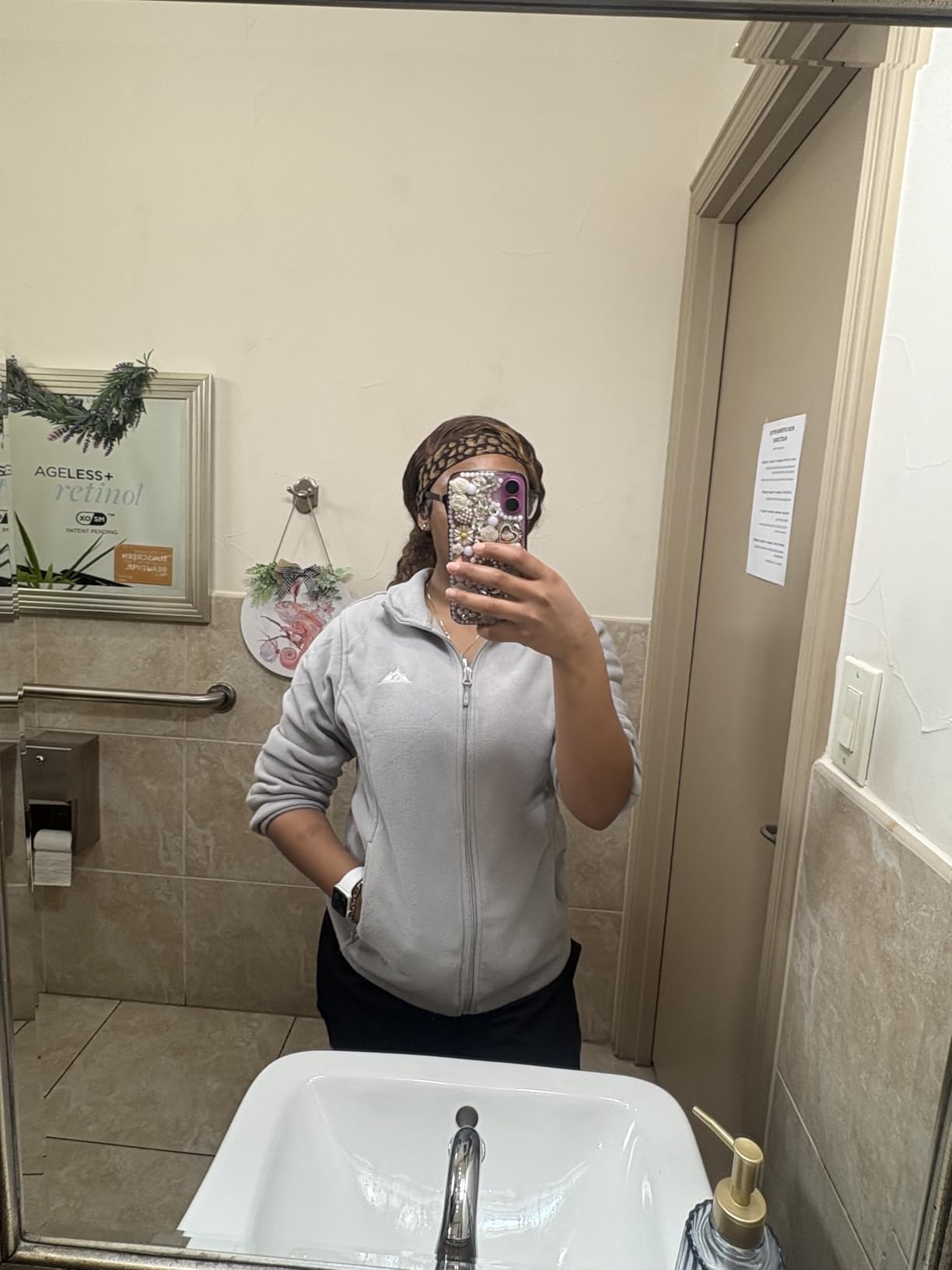 TBMPOY Women's Lightweight Full Zip Soft Polar Fleece Jacket Outdoor Recreation Coat With Zipper Pockets customer photo 1