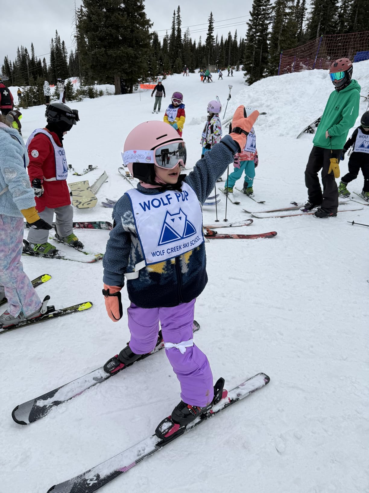 Odoland Kids Ski Helmet, Snow Helmet with Ski Goggles Set for Boys and Girls customer photo 2