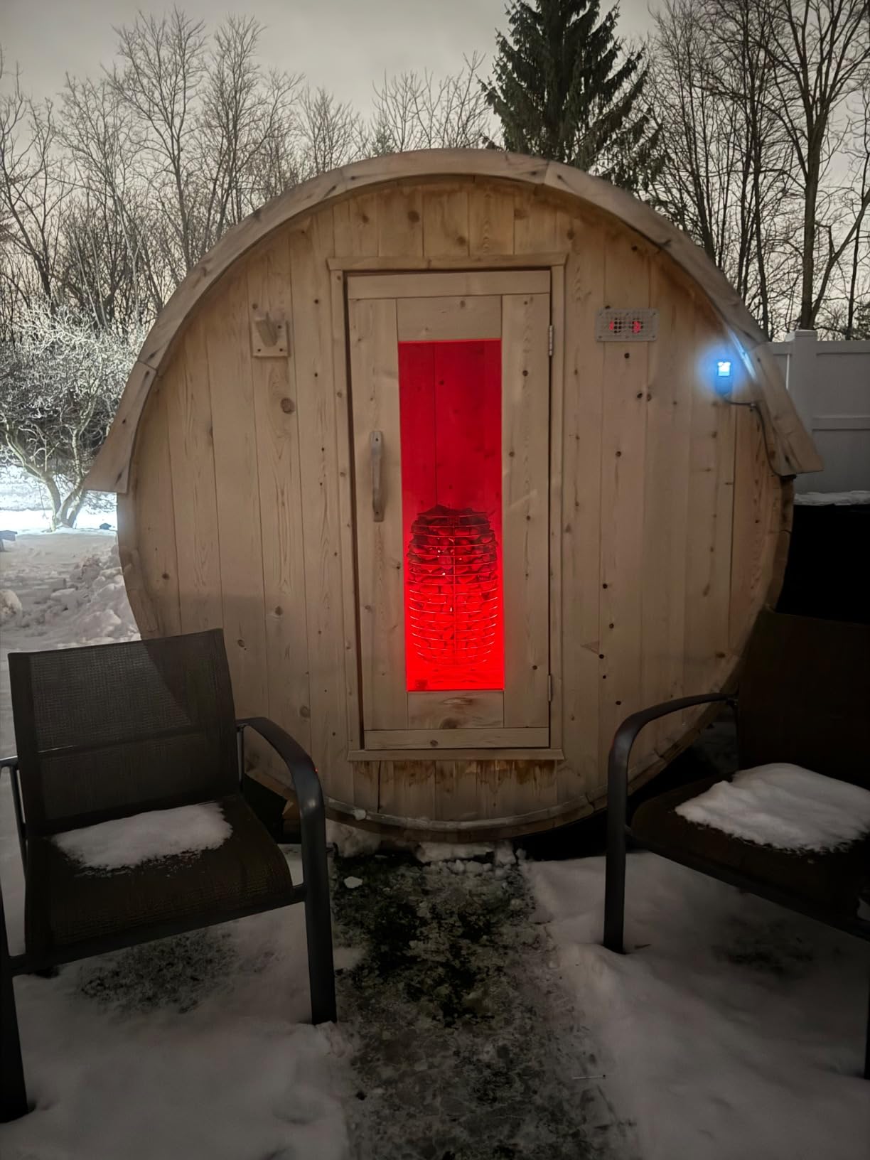 HSE Cedar Sauna Bucket & Ladle (4L, Red Cedar) customer photo 1