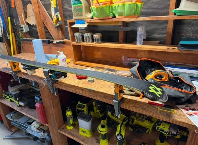 RaceWax Ski Vise Set - Three Piece, All-Metal, World Cup Pro Ski Vise Kit for Tuning, Edging, and Waxing - Heavy Duty, Adjustable Design with Non-Slip Clamp Pads for Secure Grip (PB-4100) customer photo 1