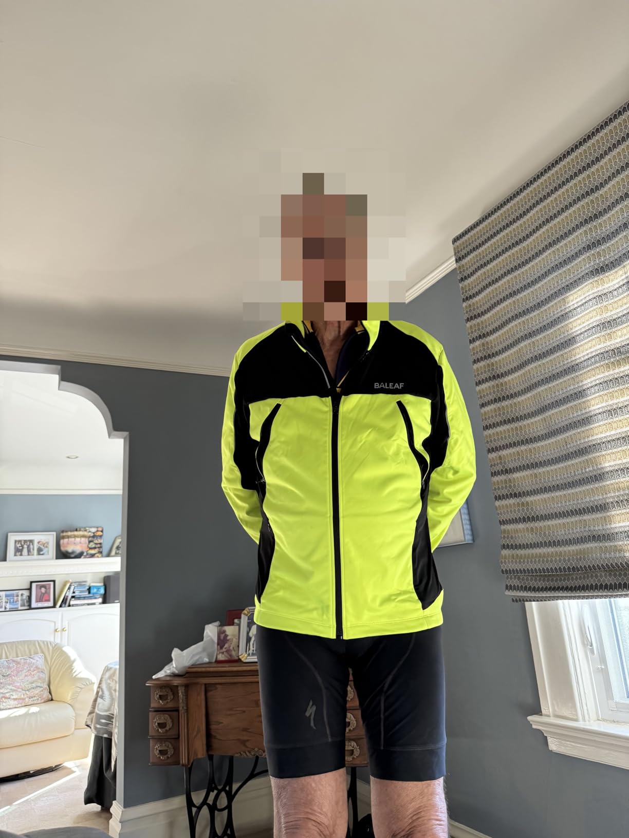 baleaf Men's Winter Jacket Windproof Softshell Thermal Warm Pockets Cycling Running Mountain Biking Cold Weather Gear customer photo 2