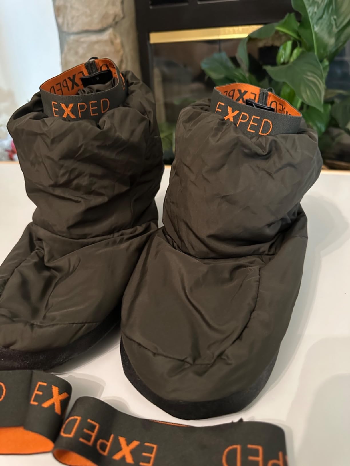 Exped Camp Booty - Warm Comfortable & Cozy, Fast-Drying Durable Camping Slipper Booties customer photo 1