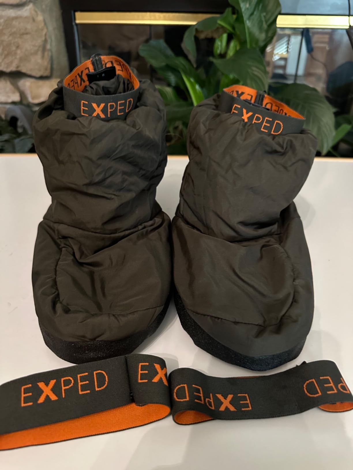 Exped Camp Booty - Warm Comfortable & Cozy, Fast-Drying Durable Camping Slipper Booties customer photo 2