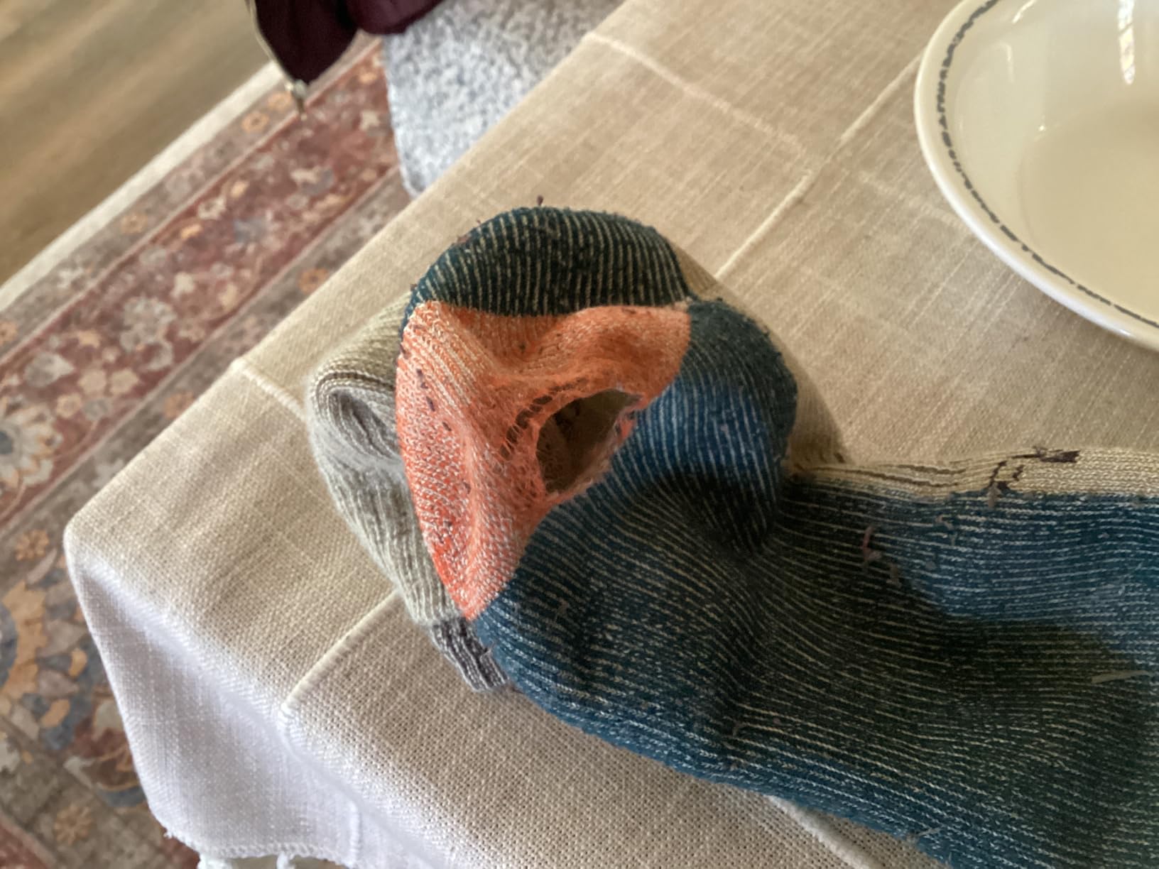 Woolrich Merino Wool Socks for Men - Made in USA, Crew Hiking Sock, Made of 78% Merino Lambswool w/Padded Arch, 2 Pairs customer photo 1