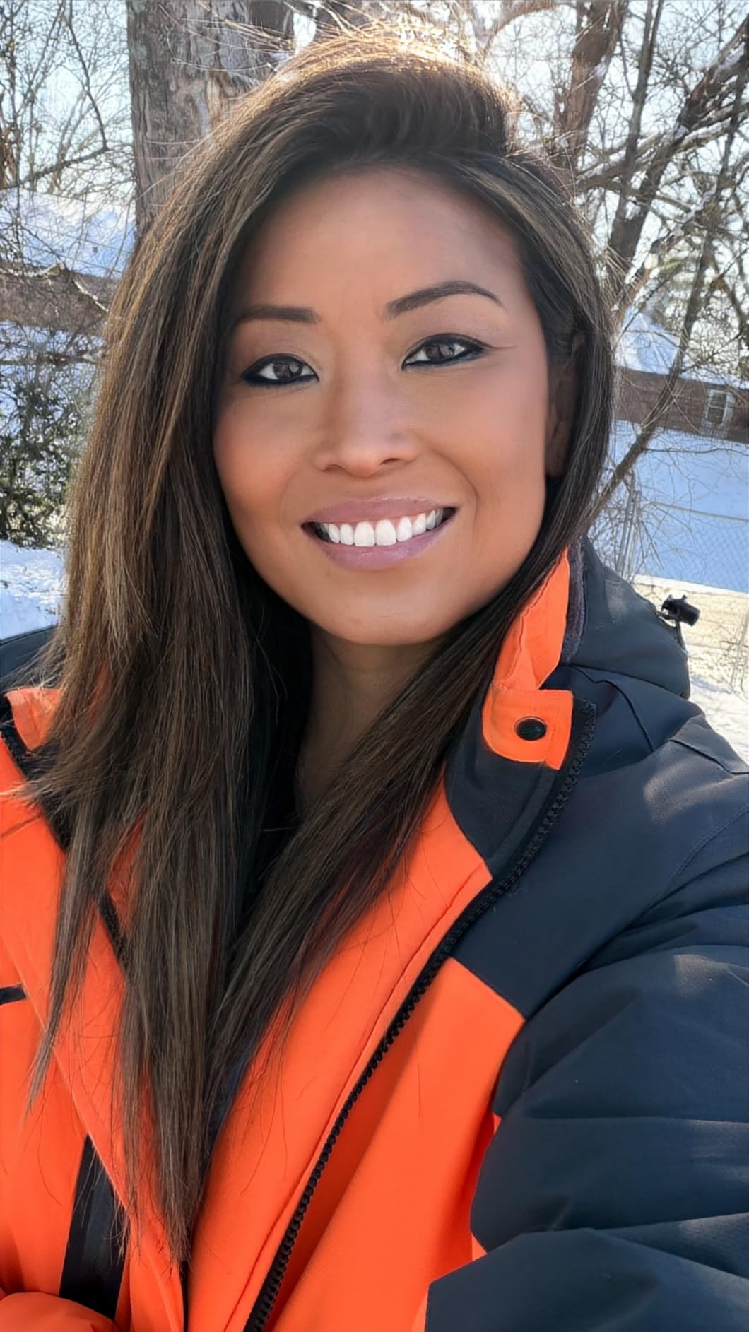 MAGCOMSEN Womens Ski Jacket Waterproof Insulated Snow Jacket Warm Windproof Winter Coats with Hood Fleece Lined Jacket customer photo 2